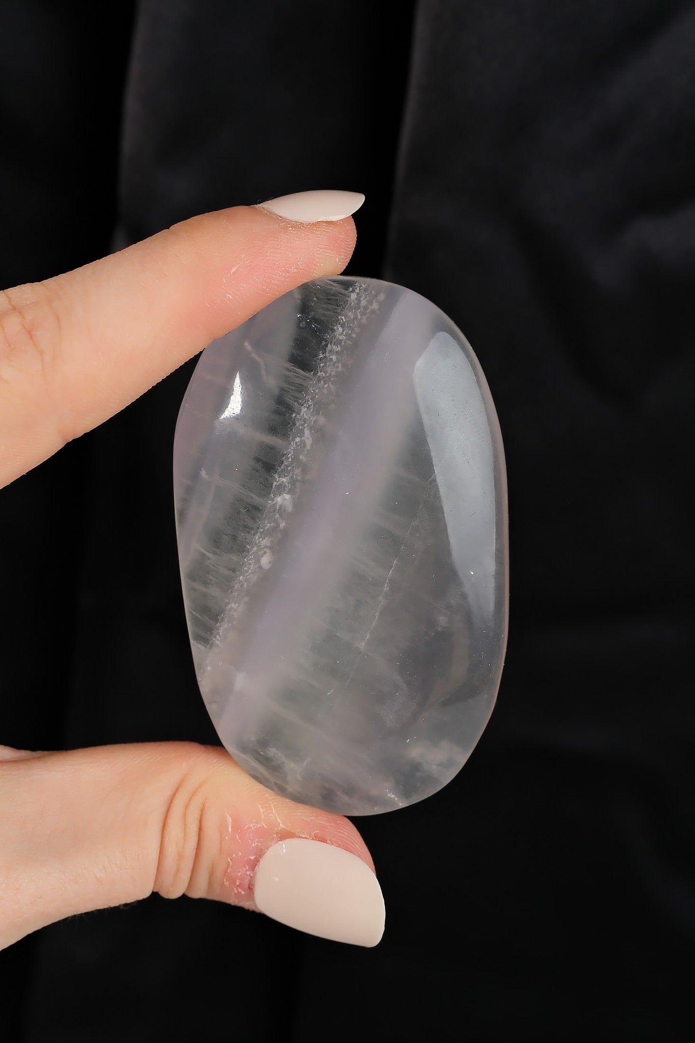 Lavender Fluorite Palmstone