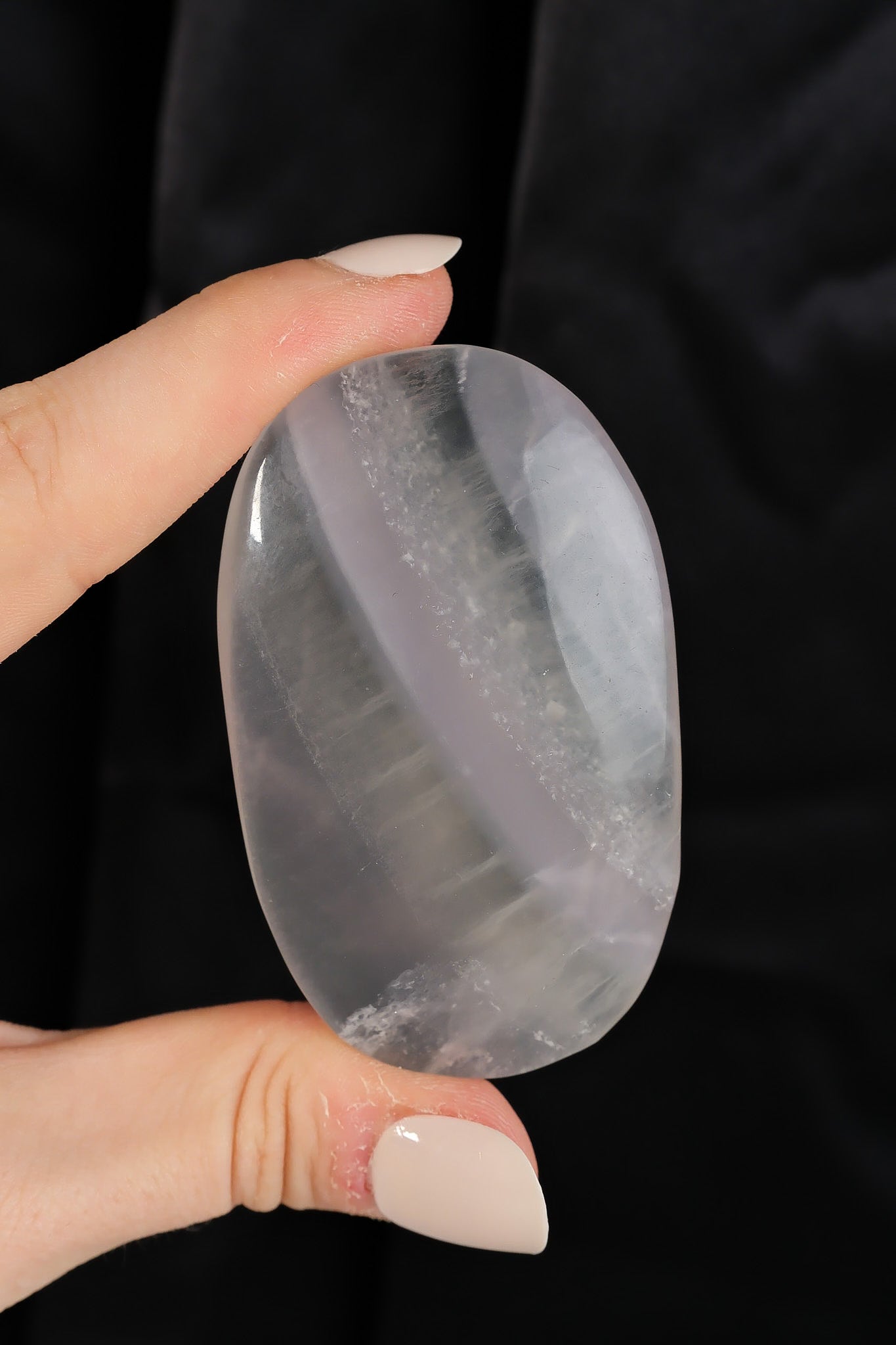 Lavender Fluorite Palmstone