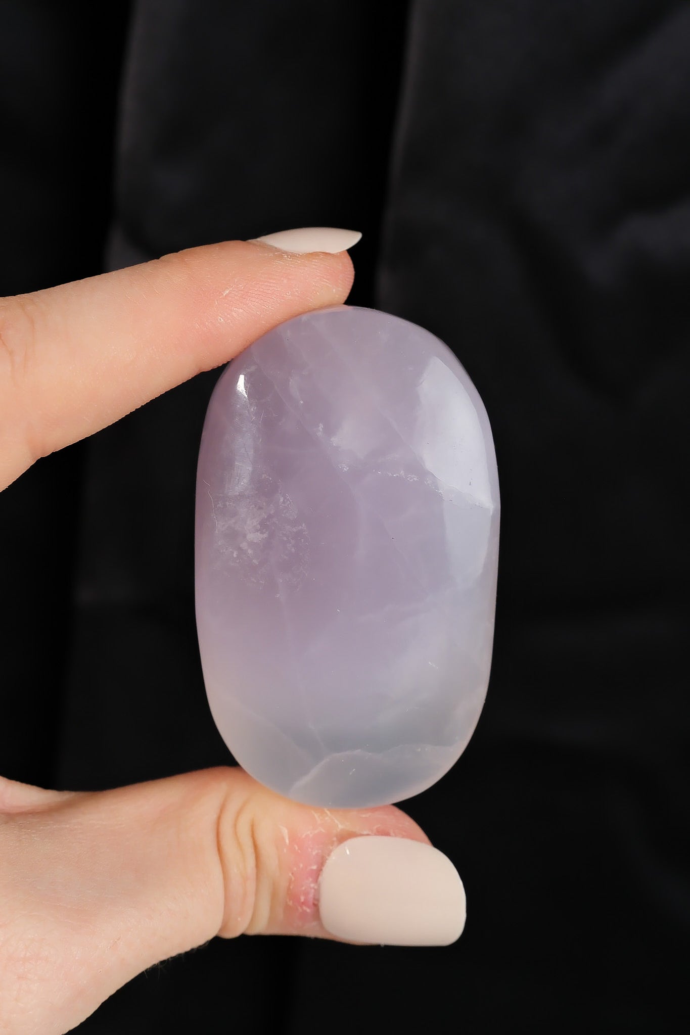 Lavender Fluorite Palmstone