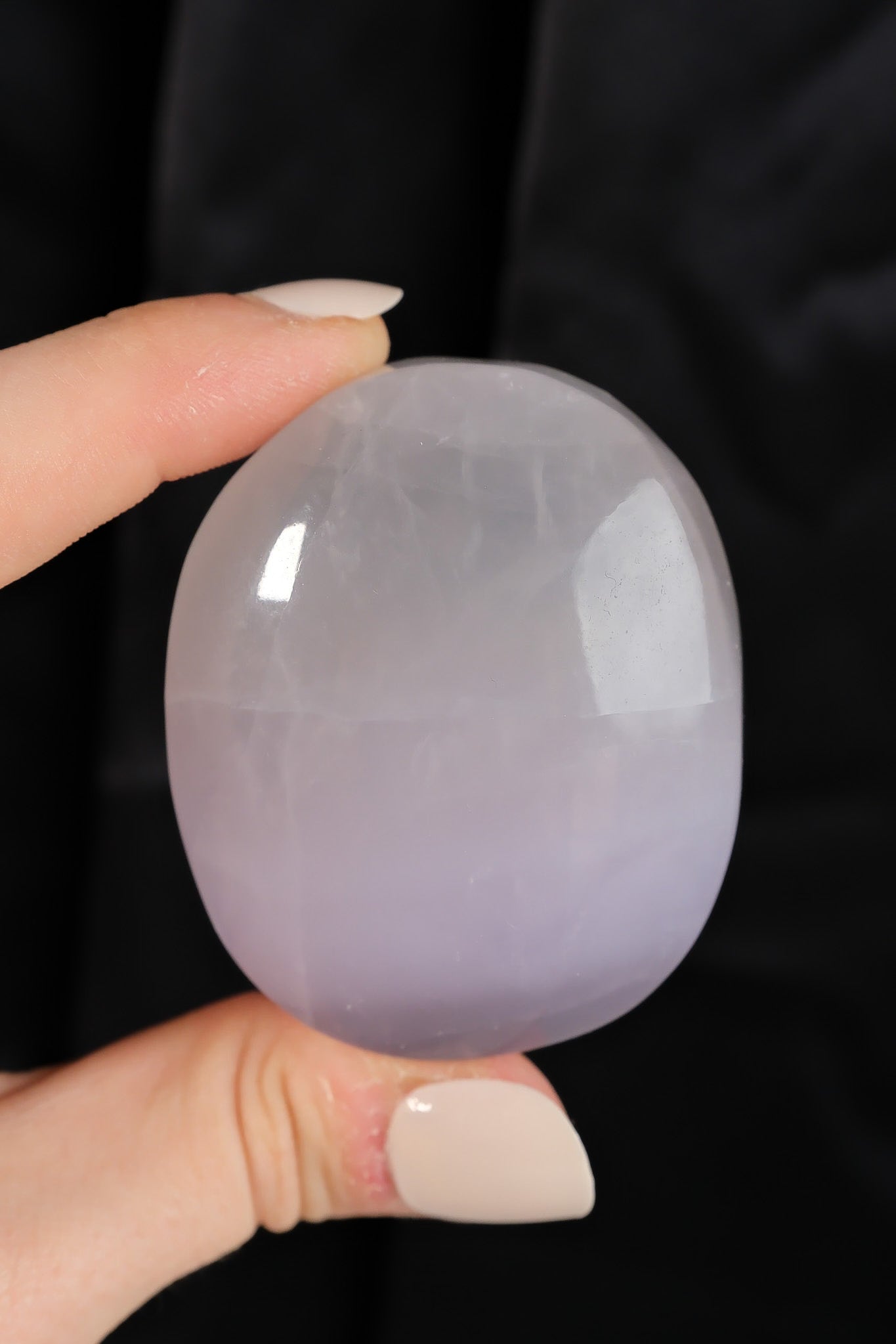 Lavender Fluorite Palmstone