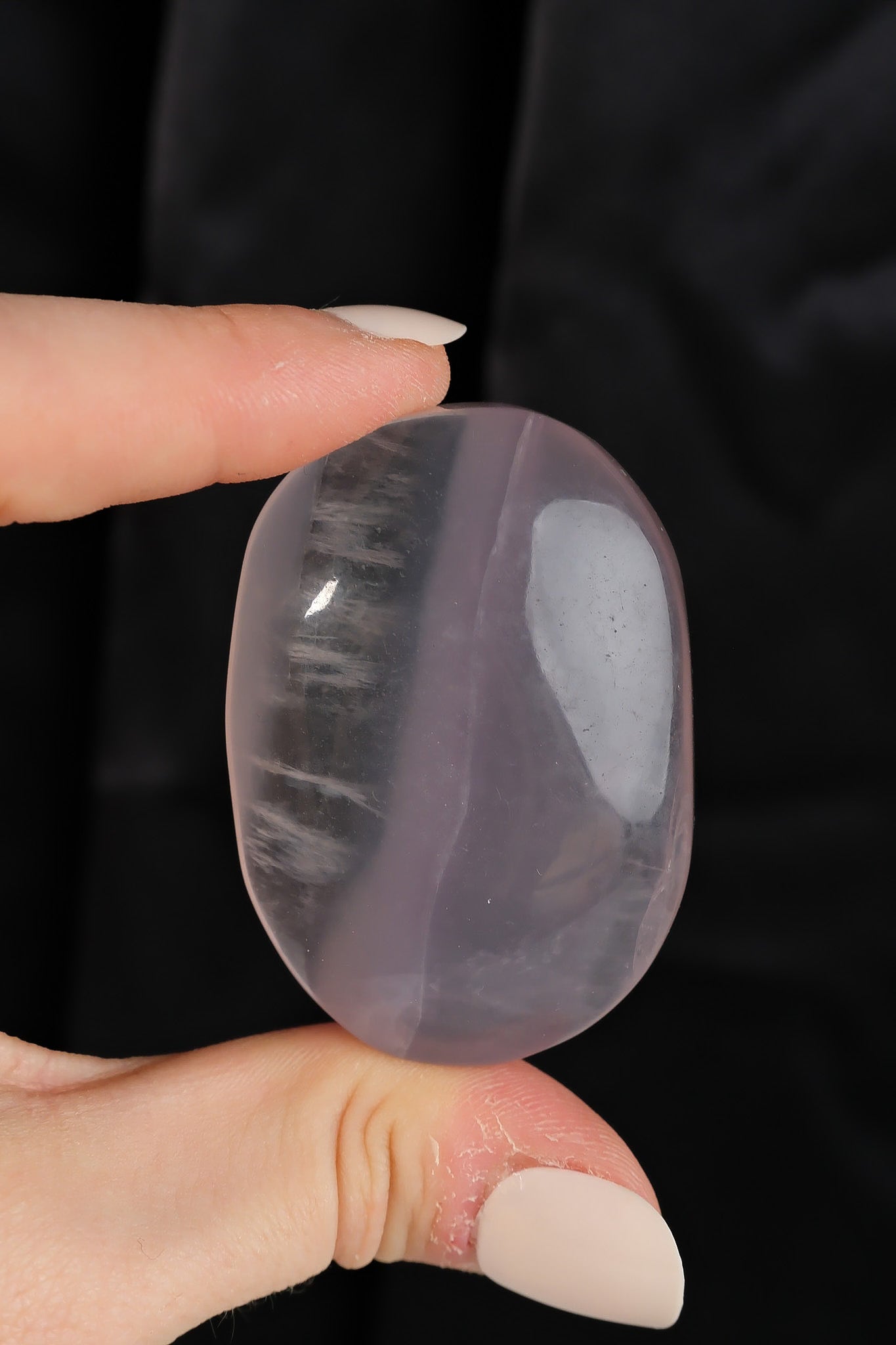 Lavender Fluorite Palmstone