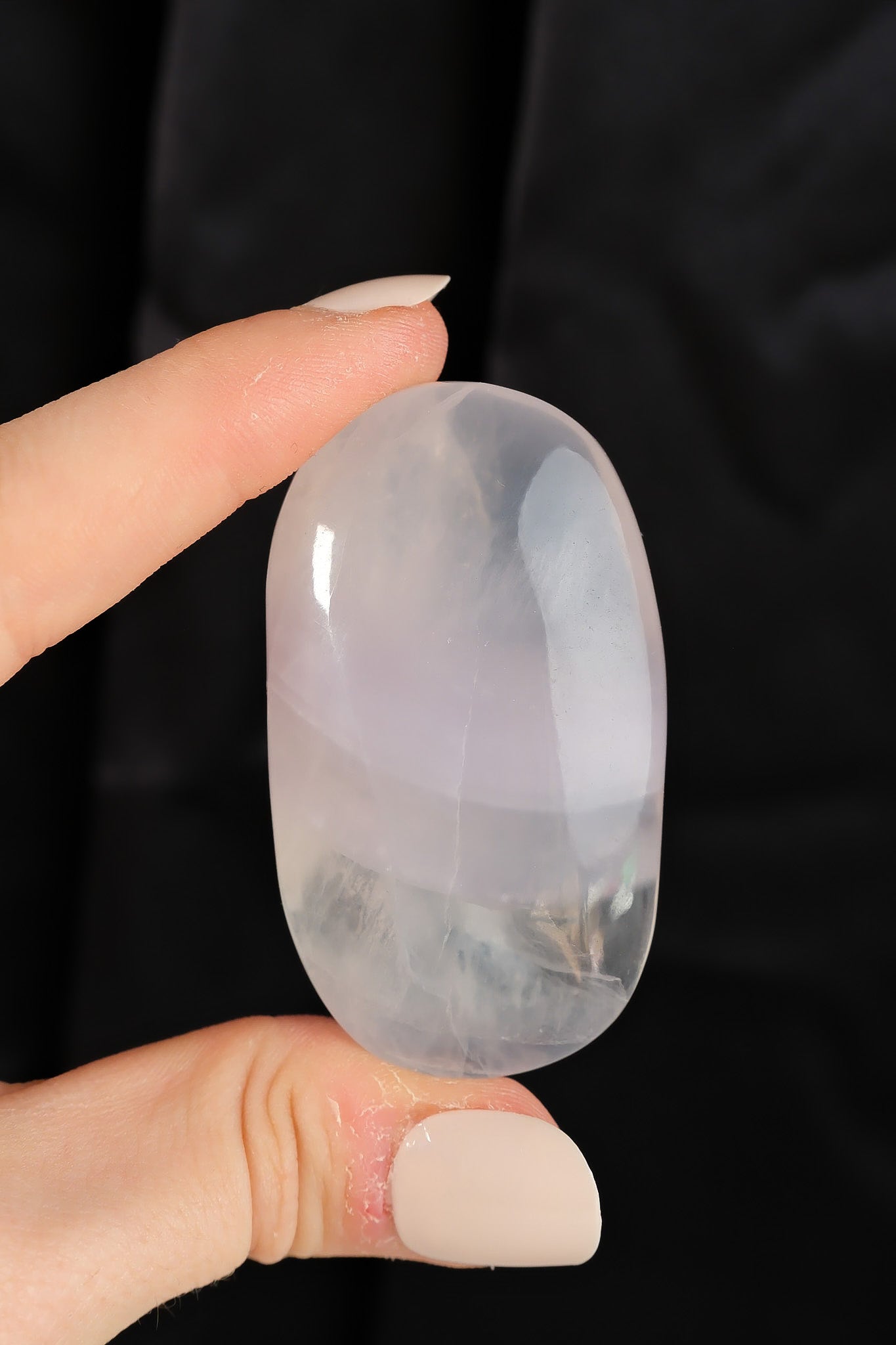 Lavender Fluorite Palmstone