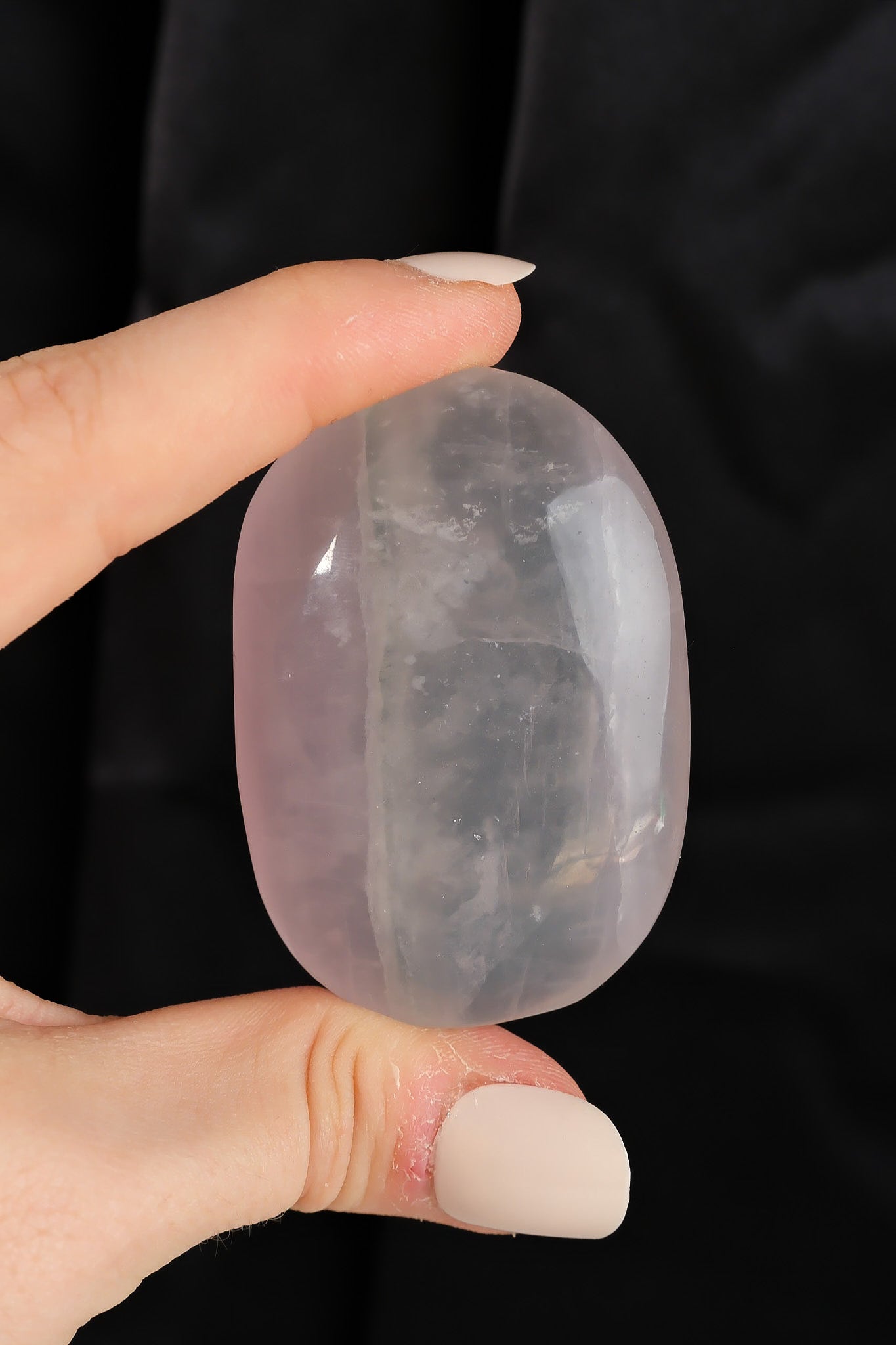 Lavender Fluorite Palmstone