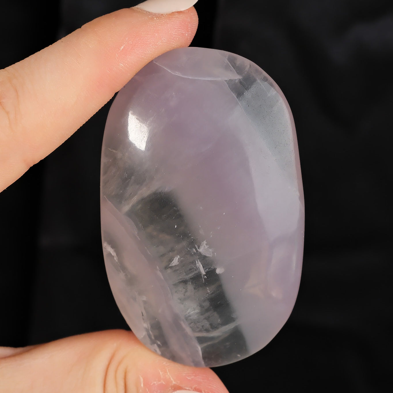 Lavender Fluorite Palmstone
