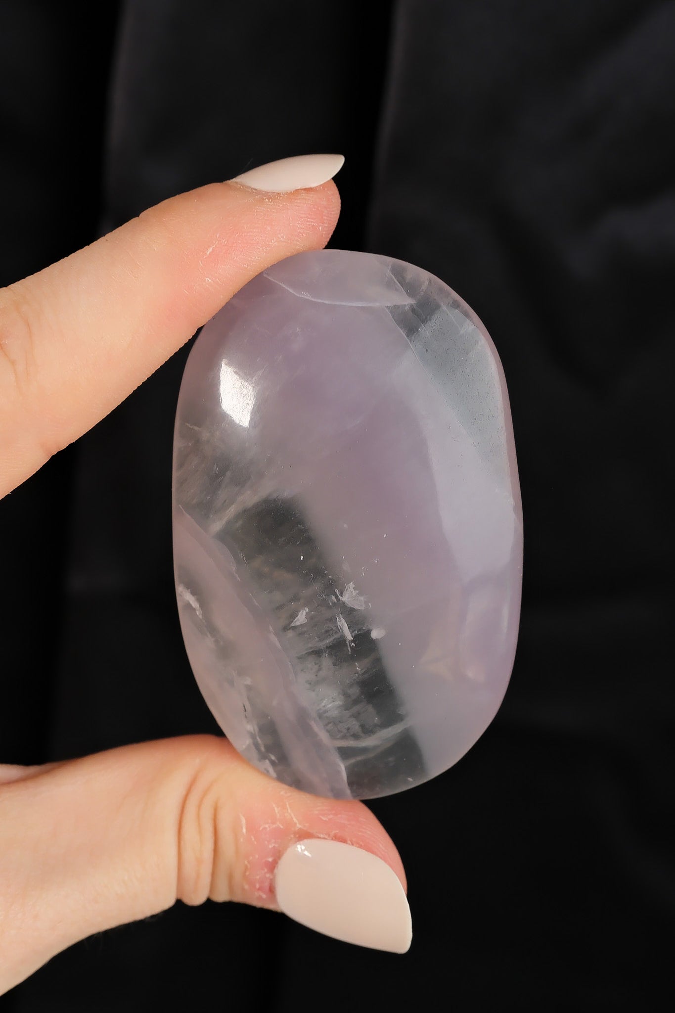 Lavender Fluorite Palmstone
