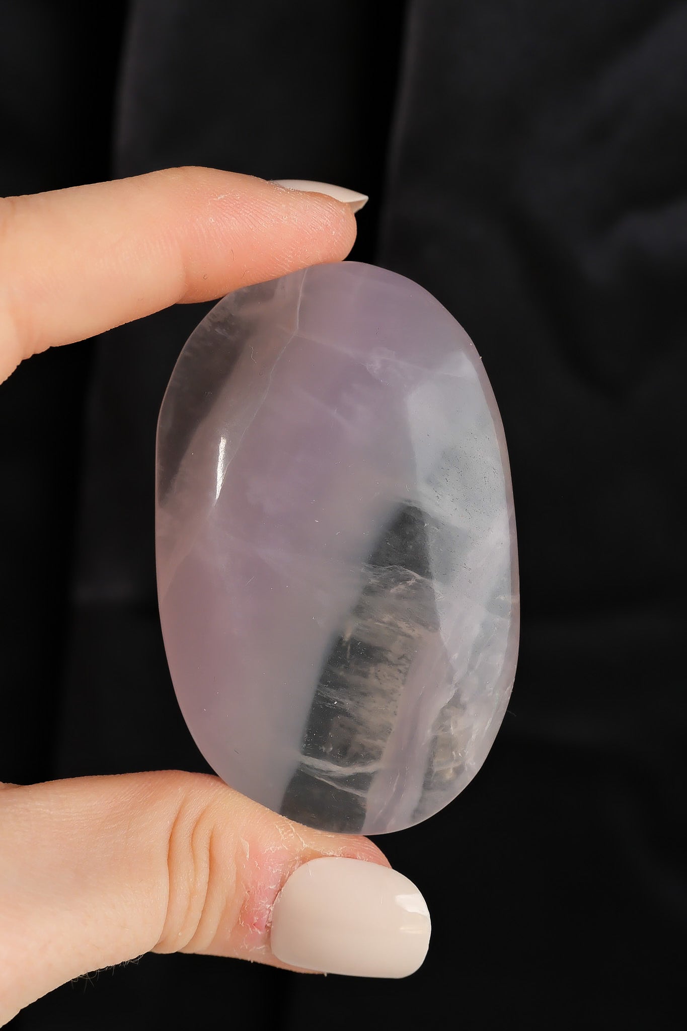 Lavender Fluorite Palmstone