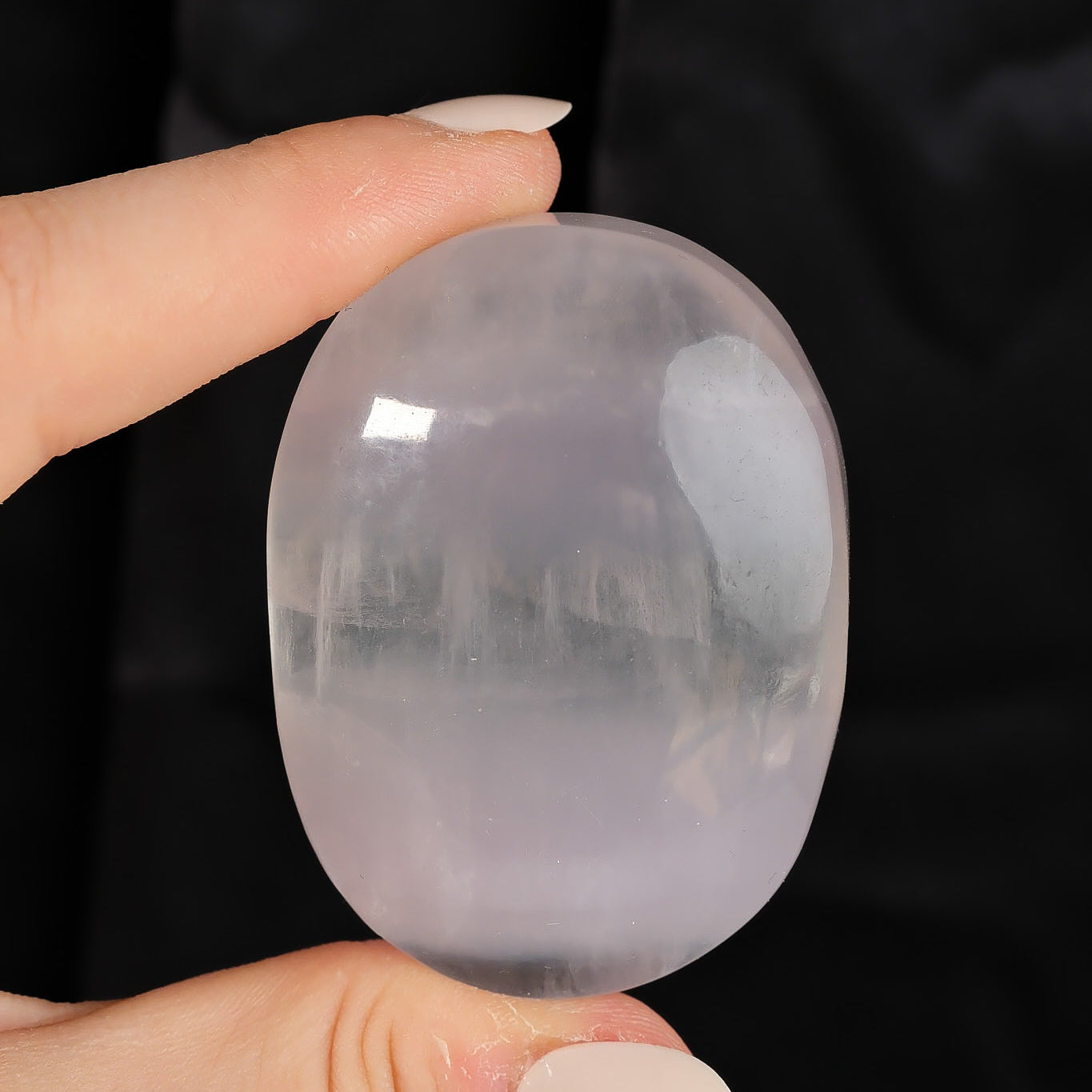 Lavender Fluorite Palmstone