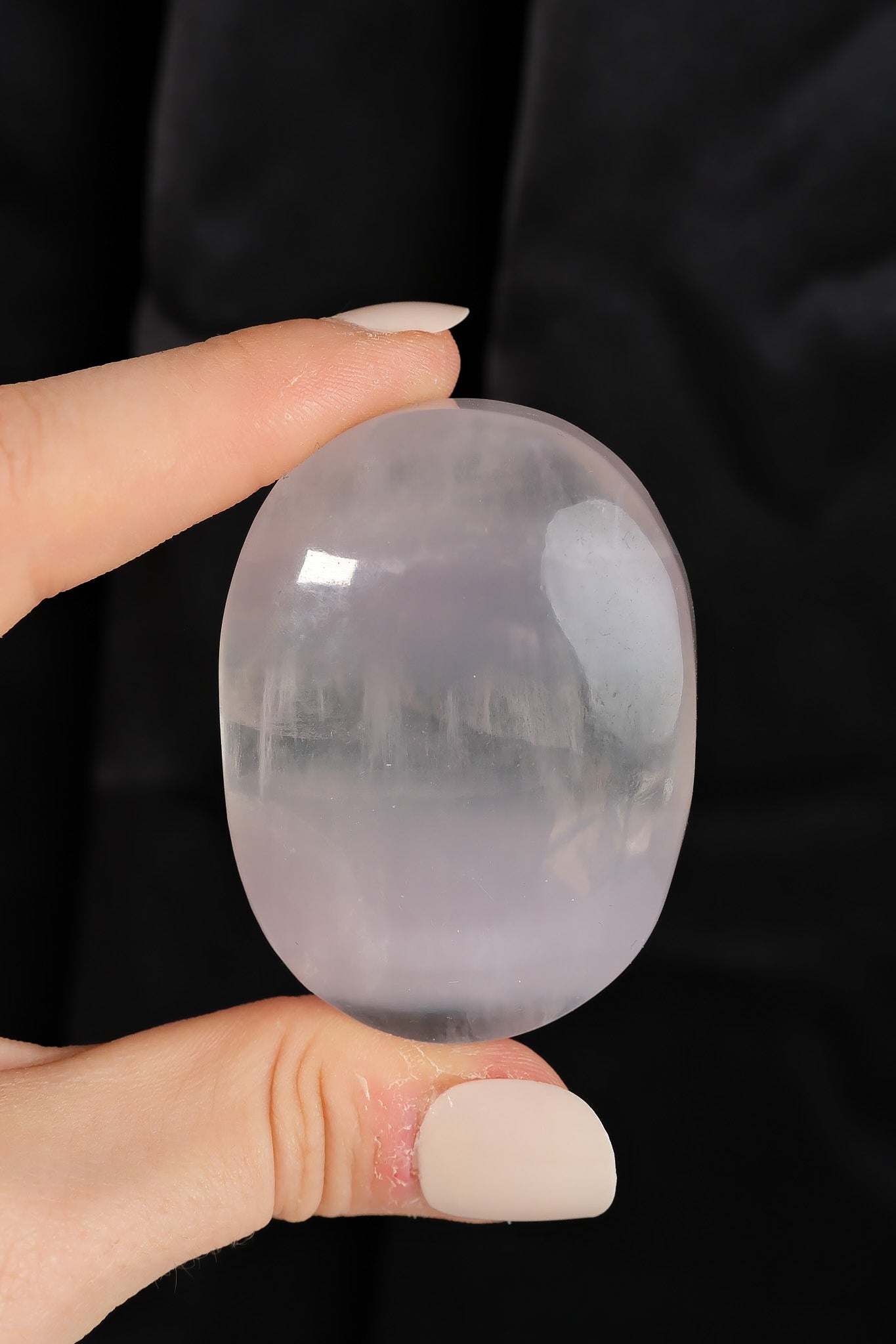 Lavender Fluorite Palmstone