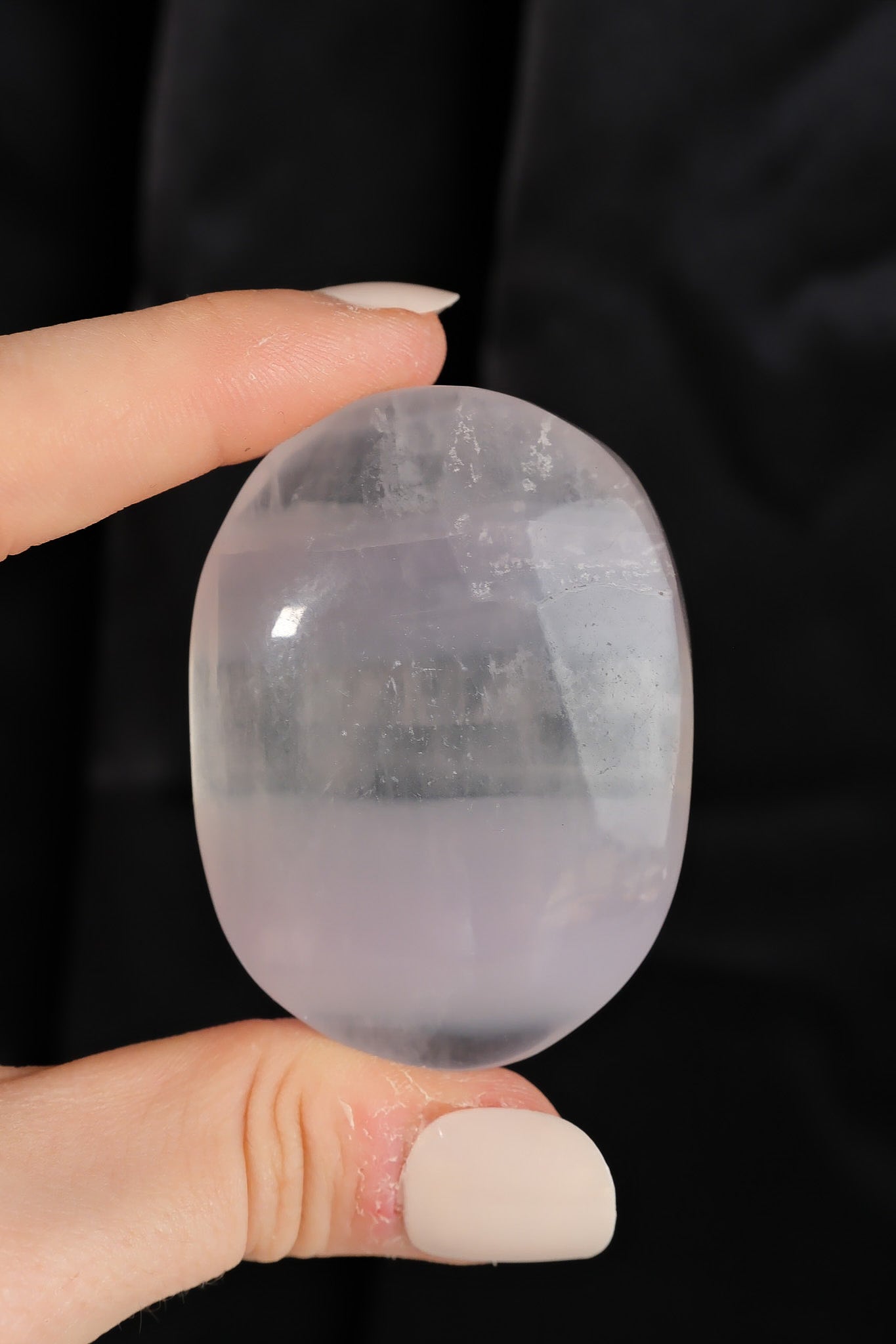 Lavender Fluorite Palmstone