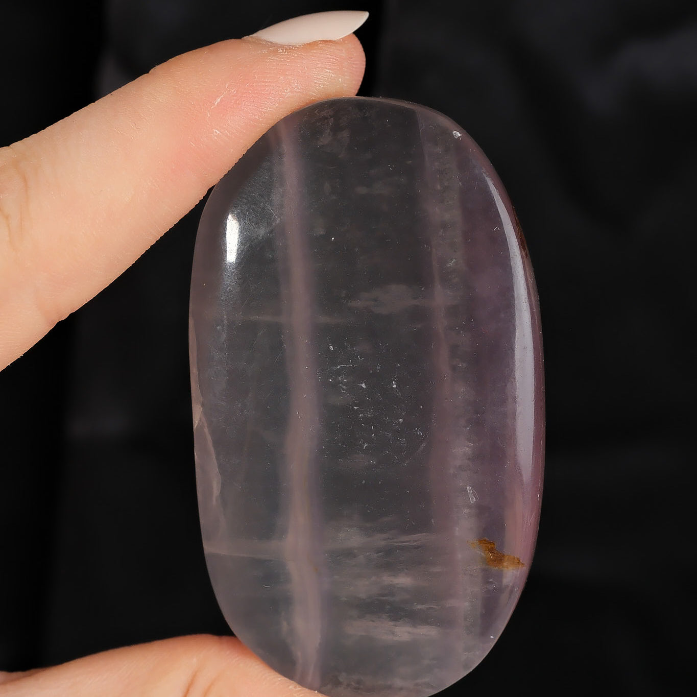 Lavender Fluorite Palmstone