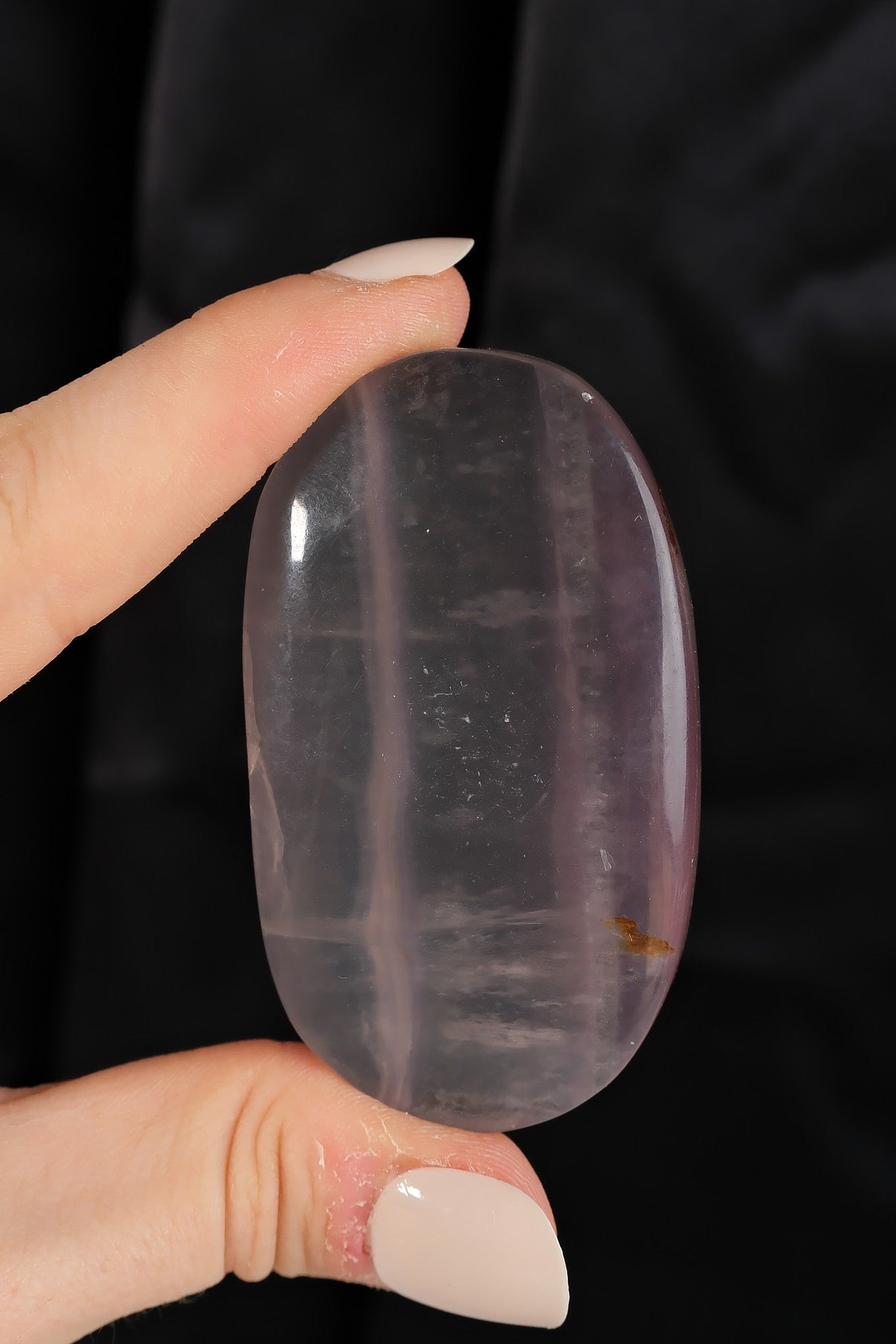 Lavender Fluorite Palmstone
