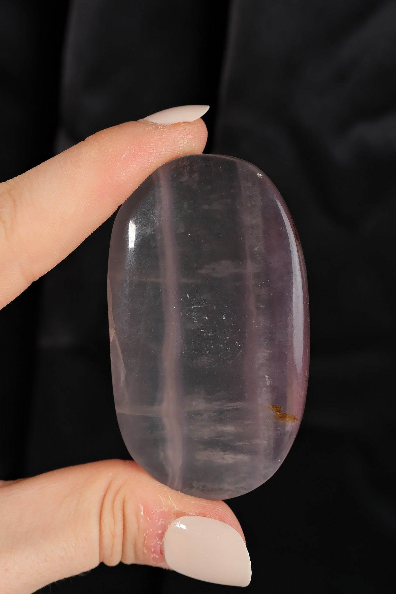 Lavender Fluorite Palmstone