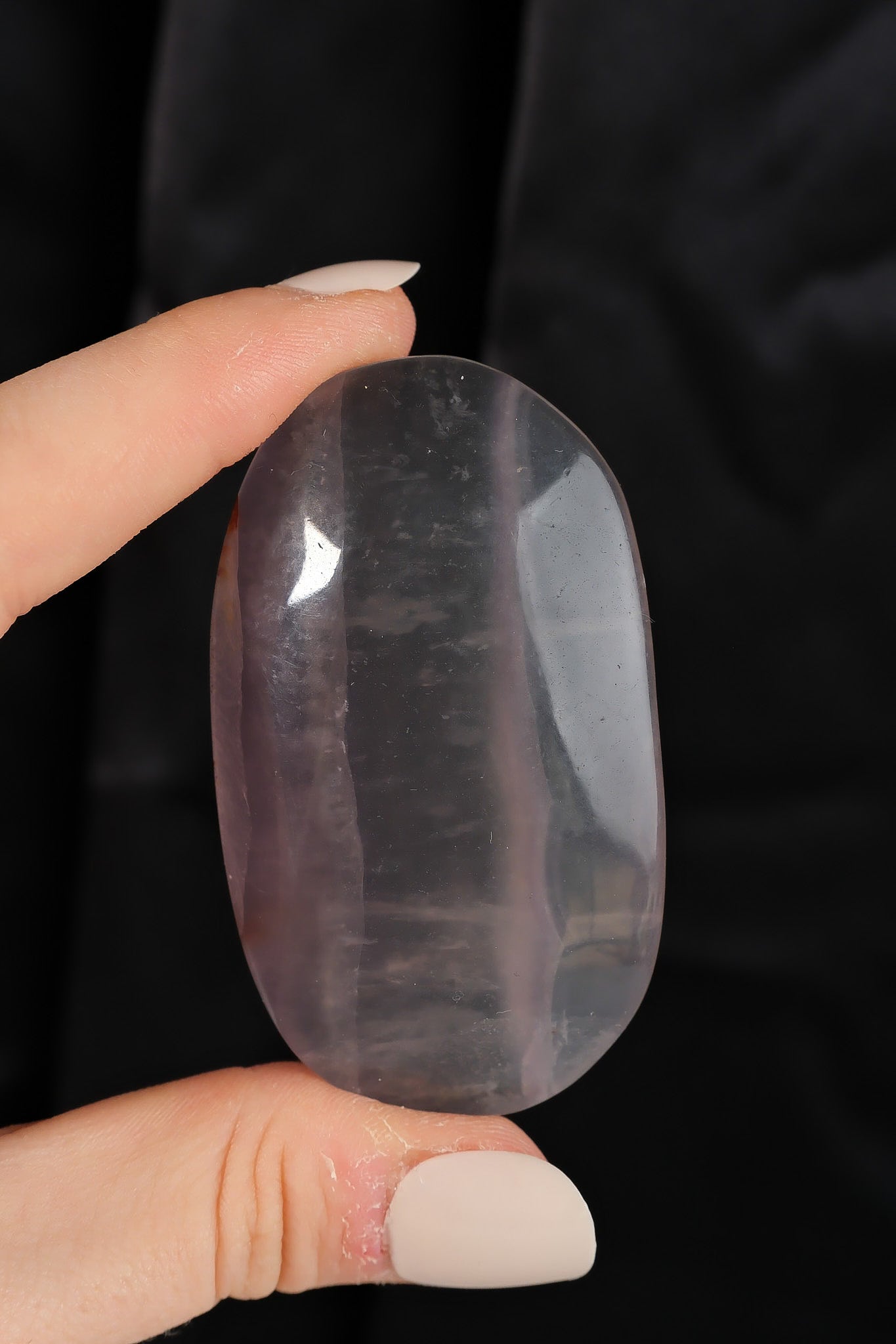 Lavender Fluorite Palmstone