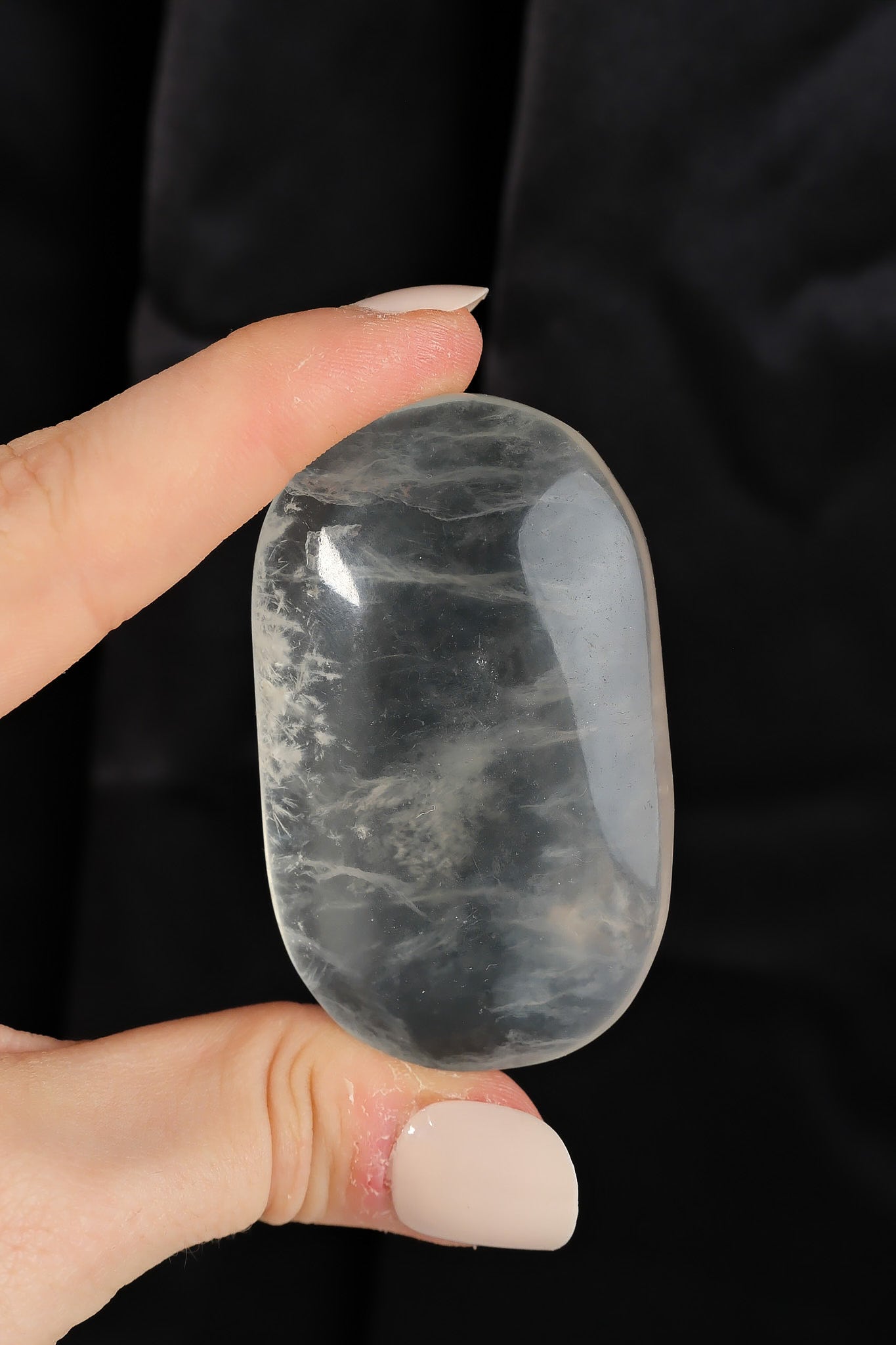 Lavender Fluorite Palmstone