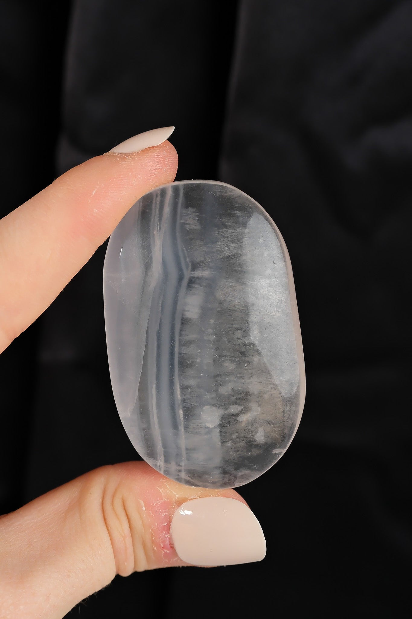 Lavender Fluorite Palmstone