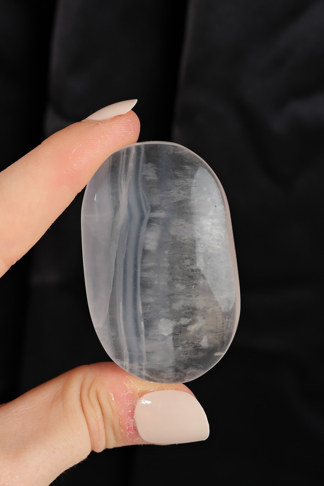 Lavender Fluorite Palmstone