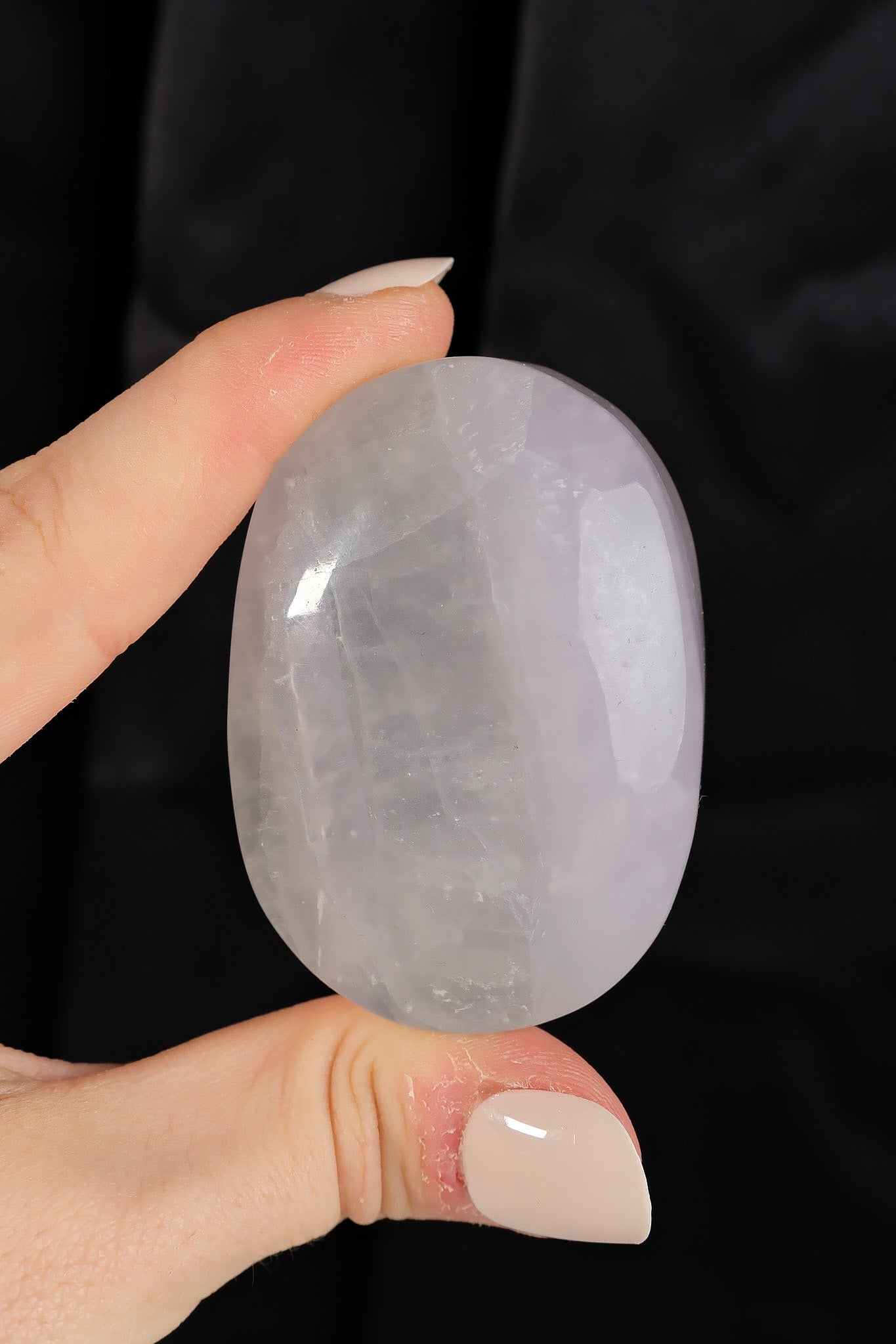 Lavender Fluorite Palmstone