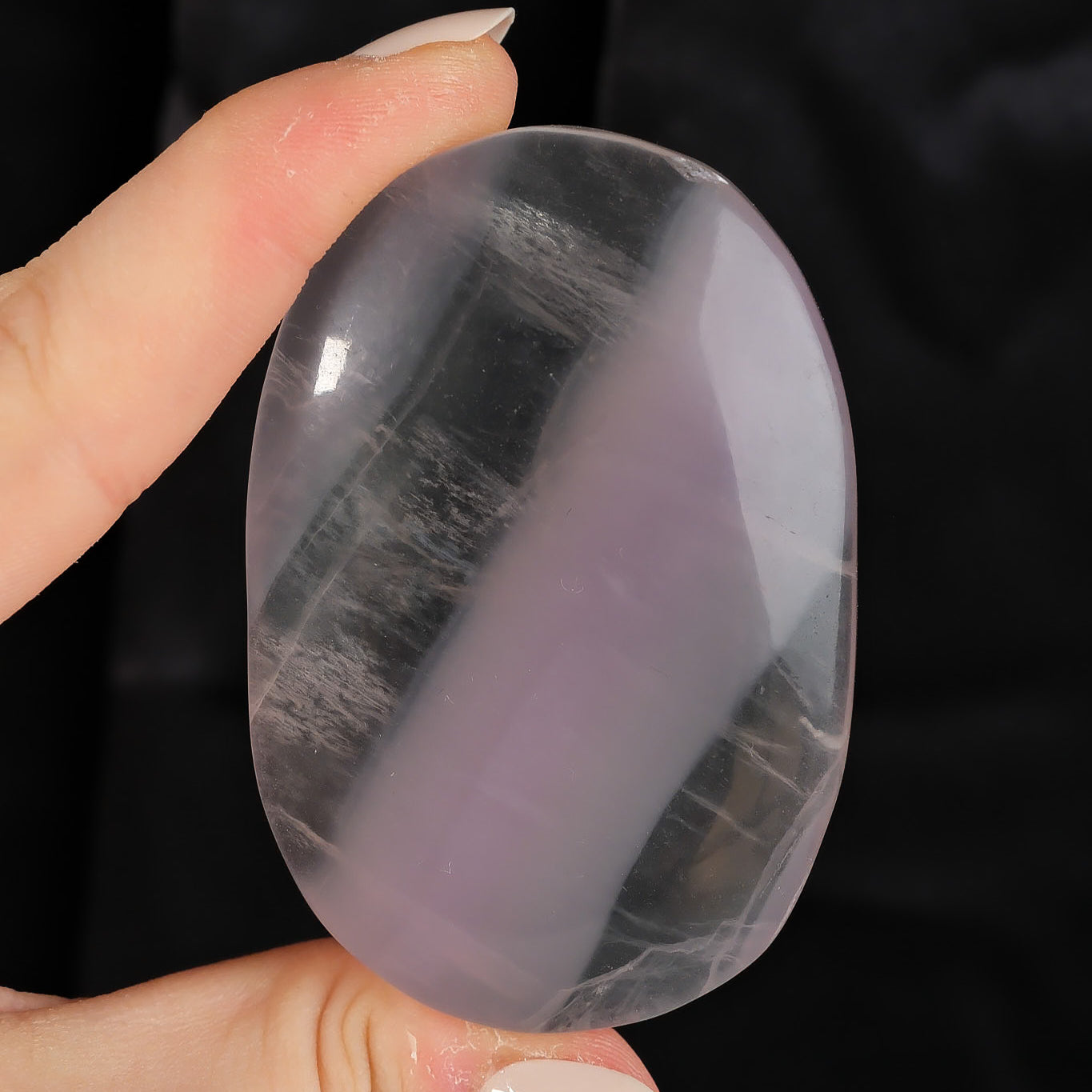 Lavender Fluorite Palmstone