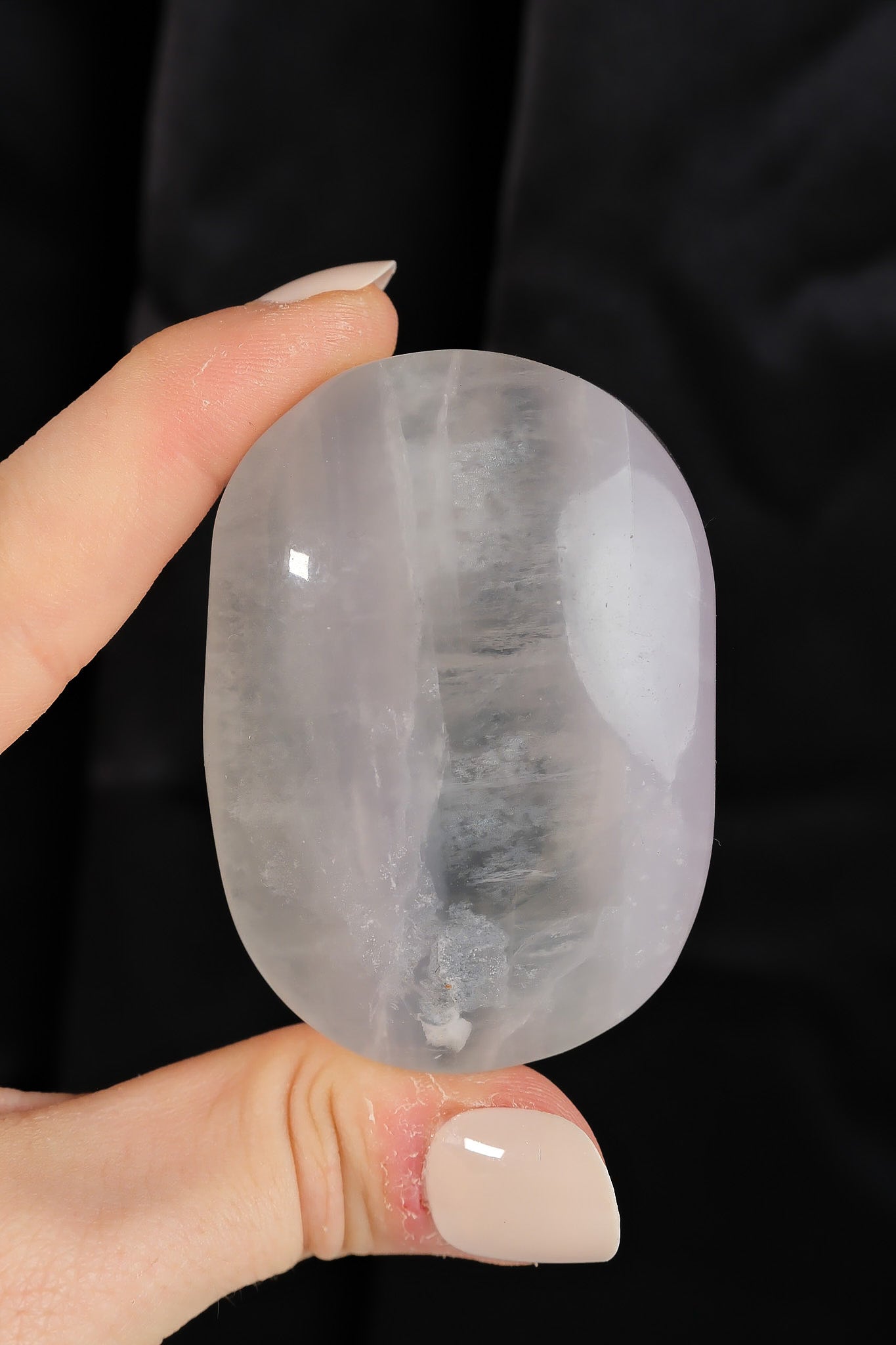 Lavender Fluorite Palmstone