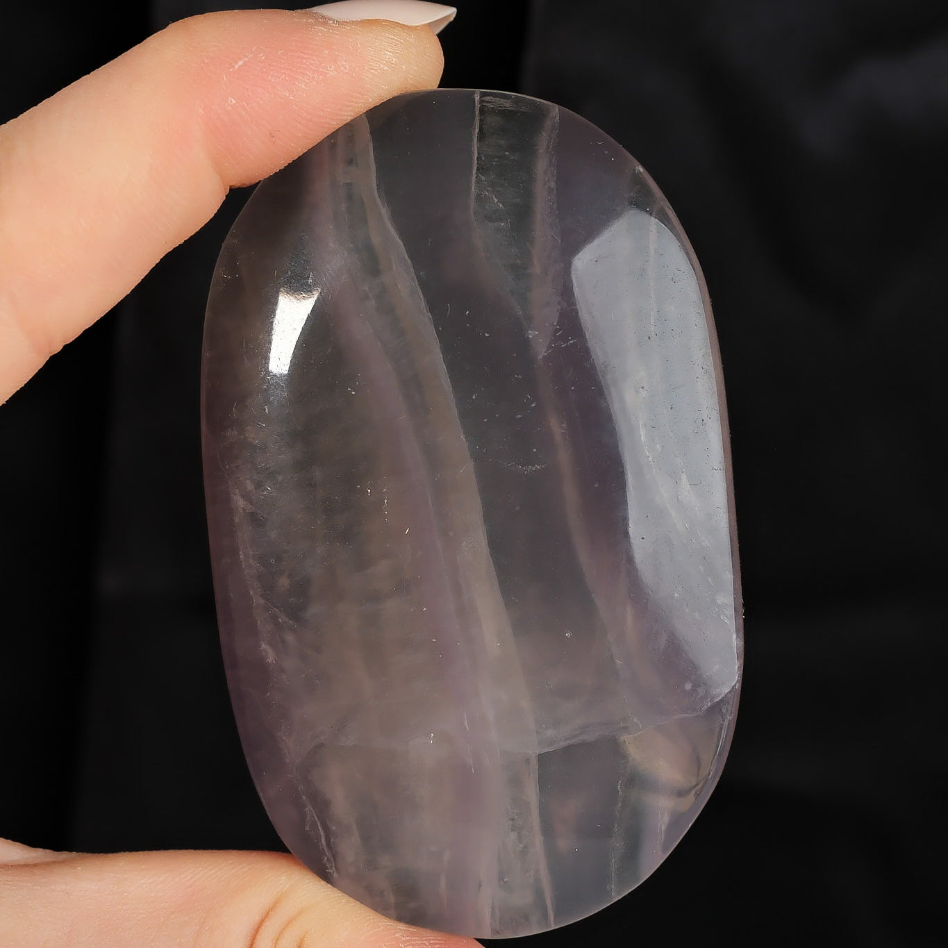 Lavender Fluorite Palmstone