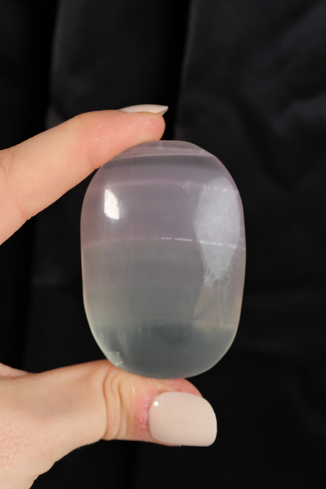 Lavender Fluorite Palmstone
