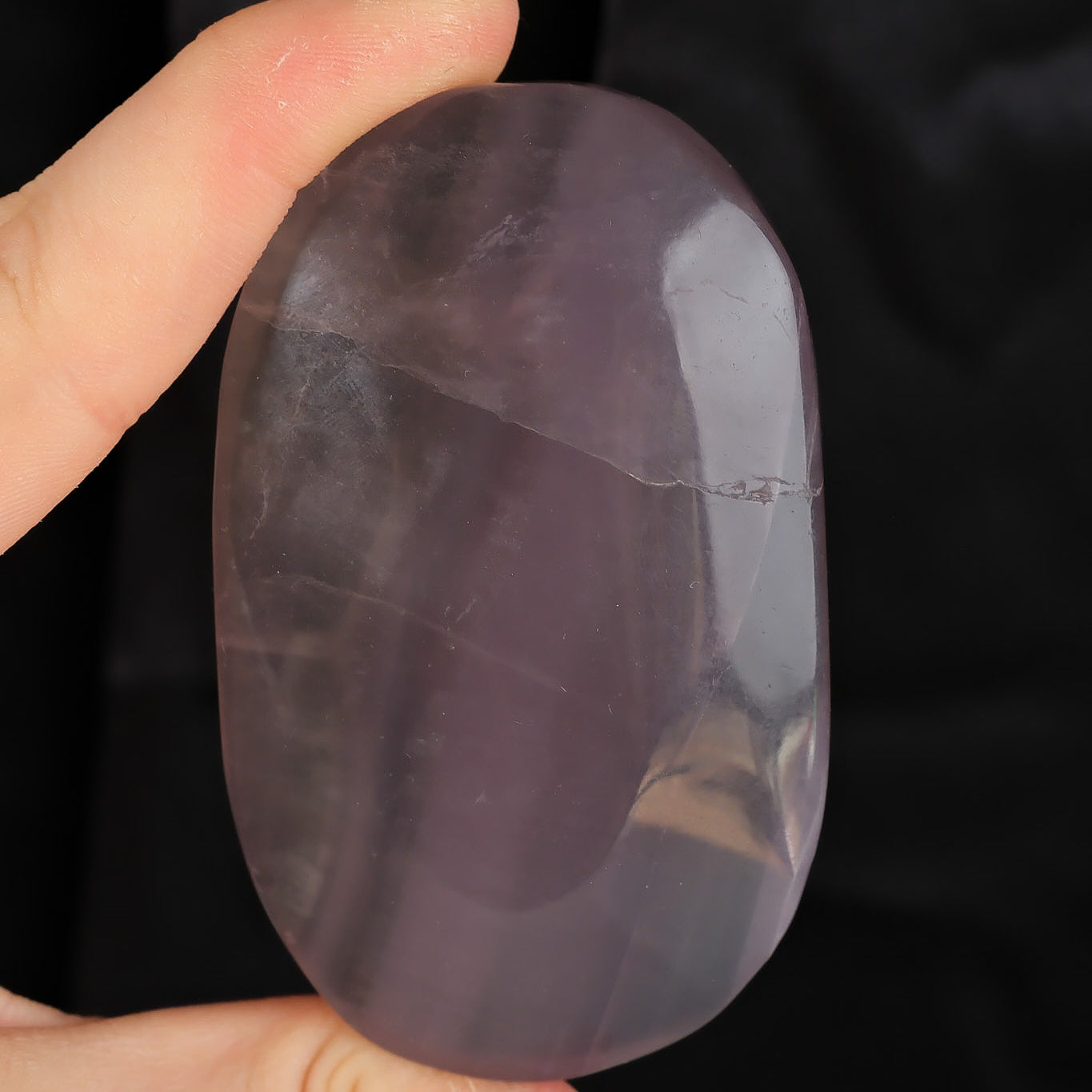 Lavender Fluorite Palmstone