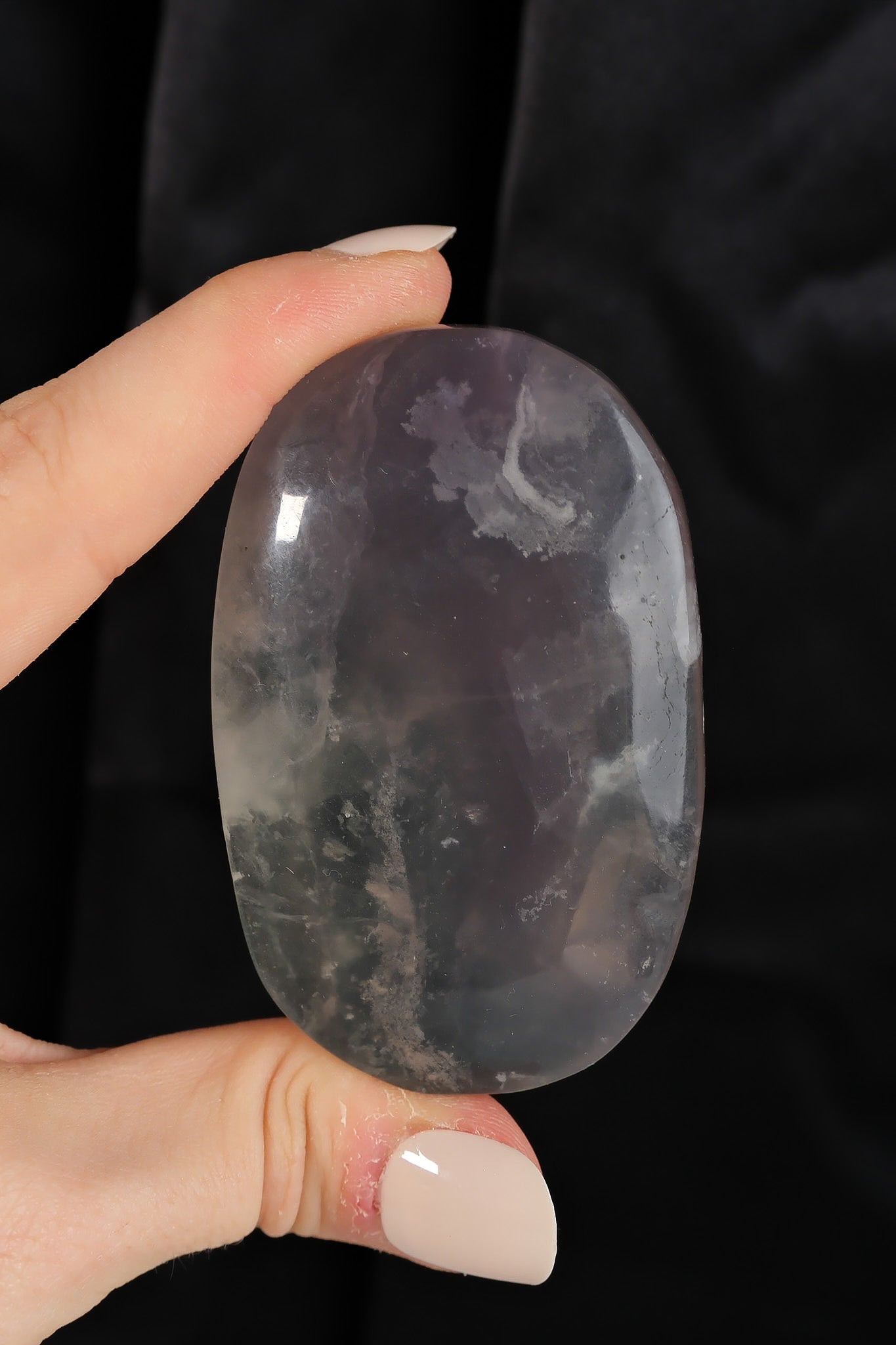 Lavender Fluorite Palmstone