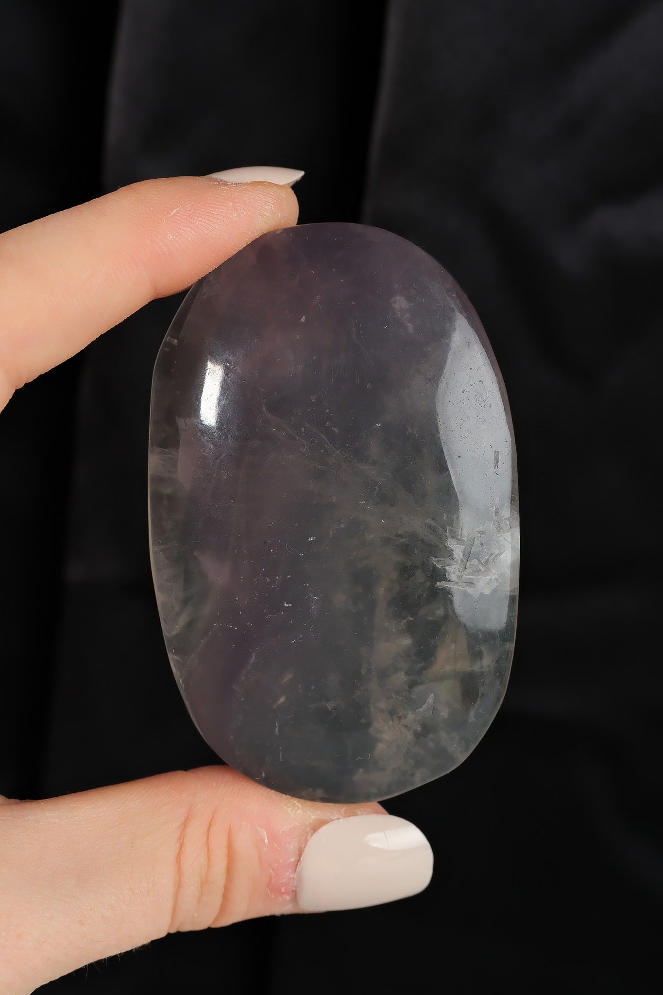 Lavender Fluorite Palmstone