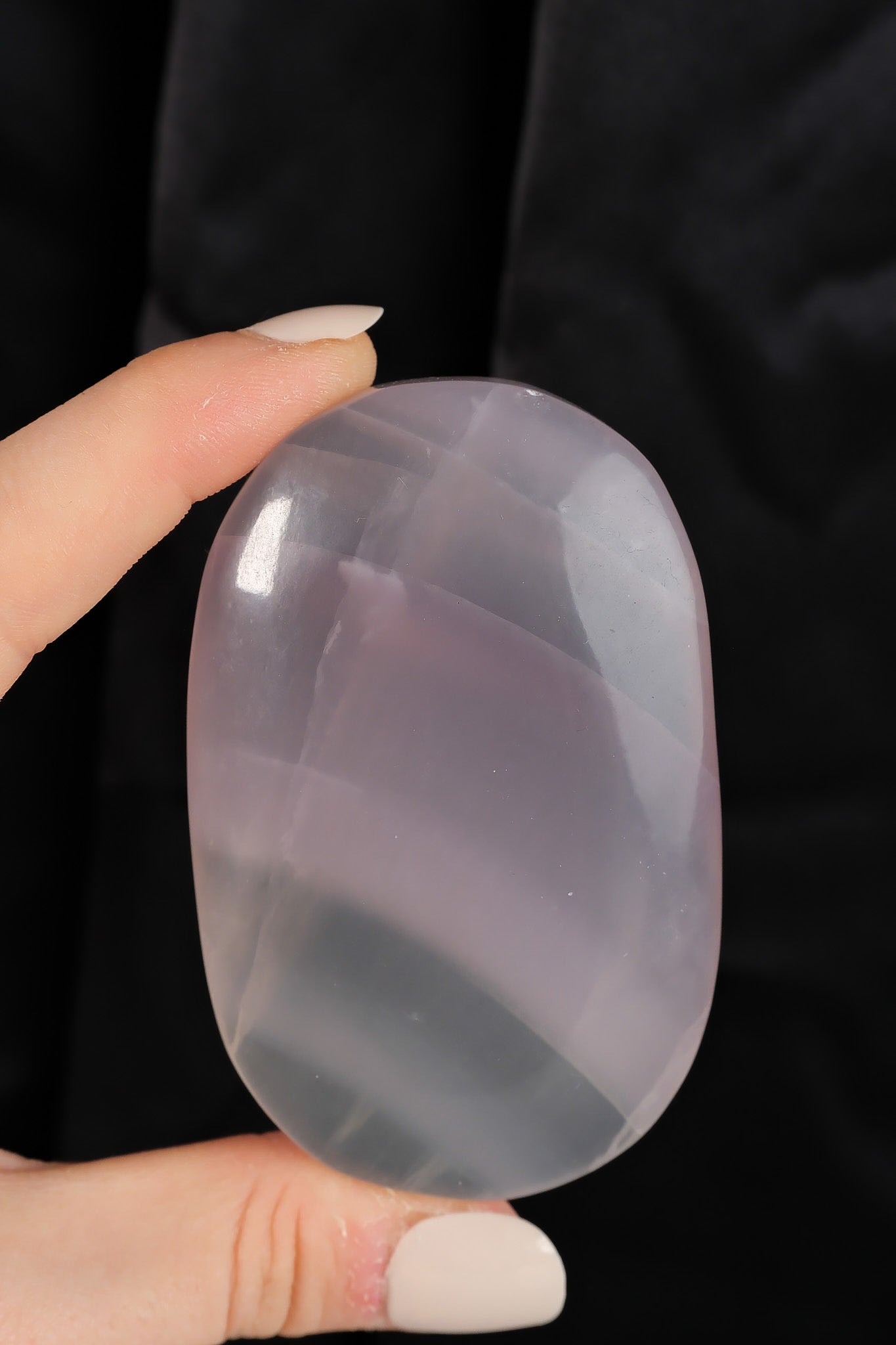 Lavender Fluorite Palmstone
