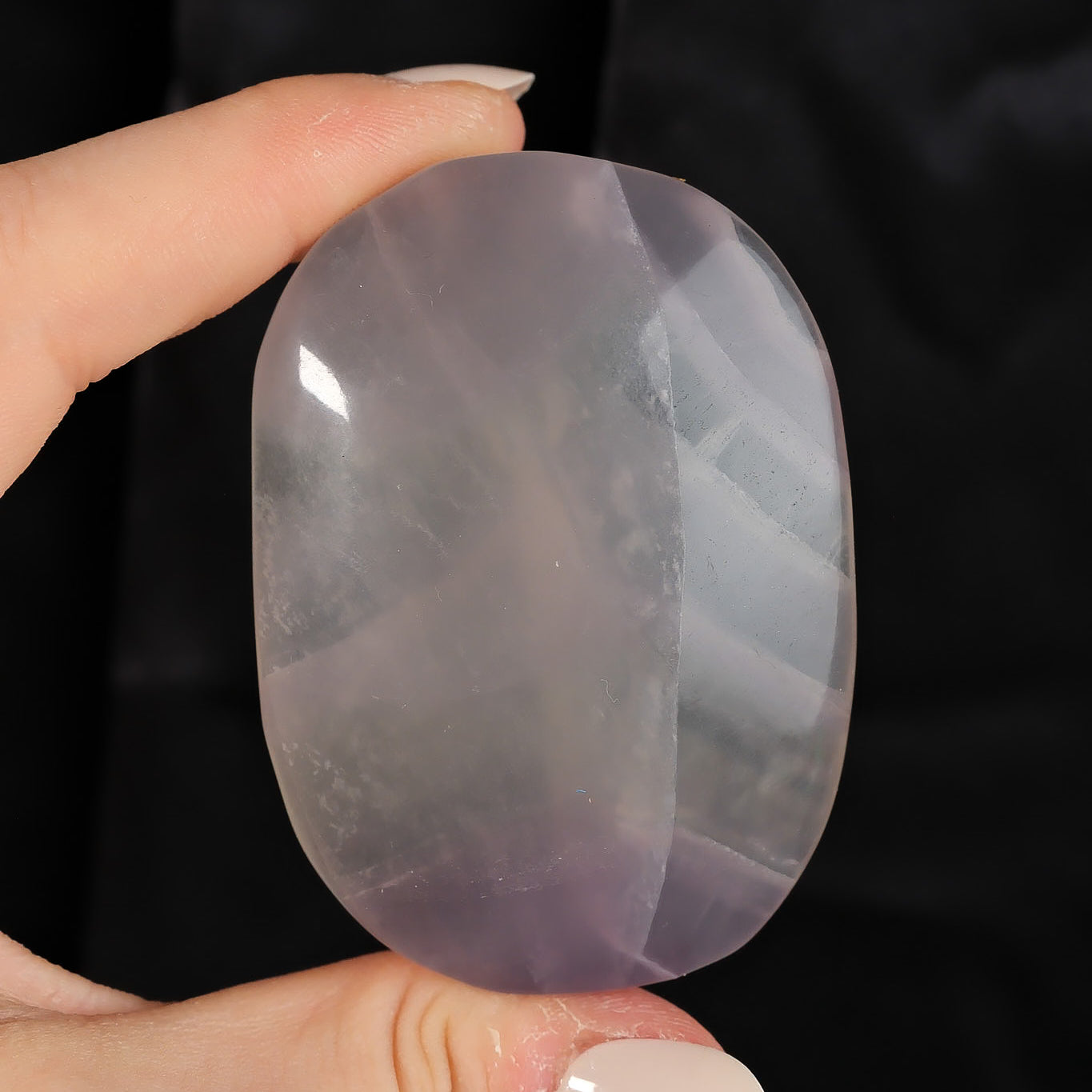 Lavender Fluorite Palmstone