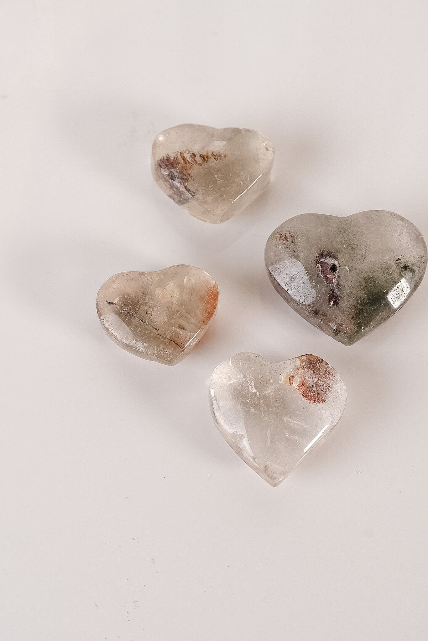 Garden Quartz Mini Heart Misfit