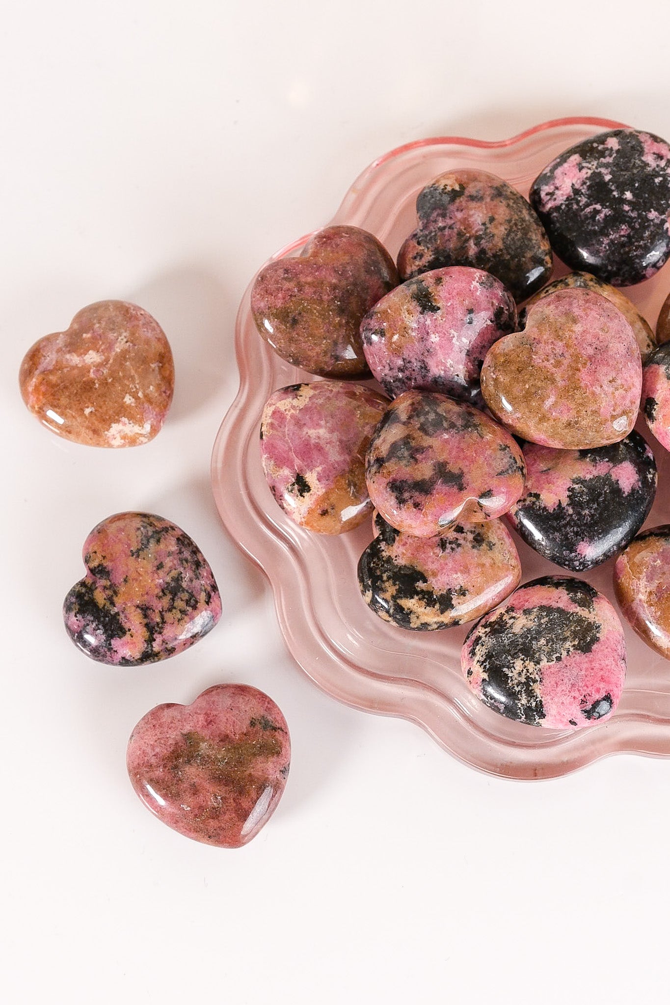 Rhodonite Small Heart