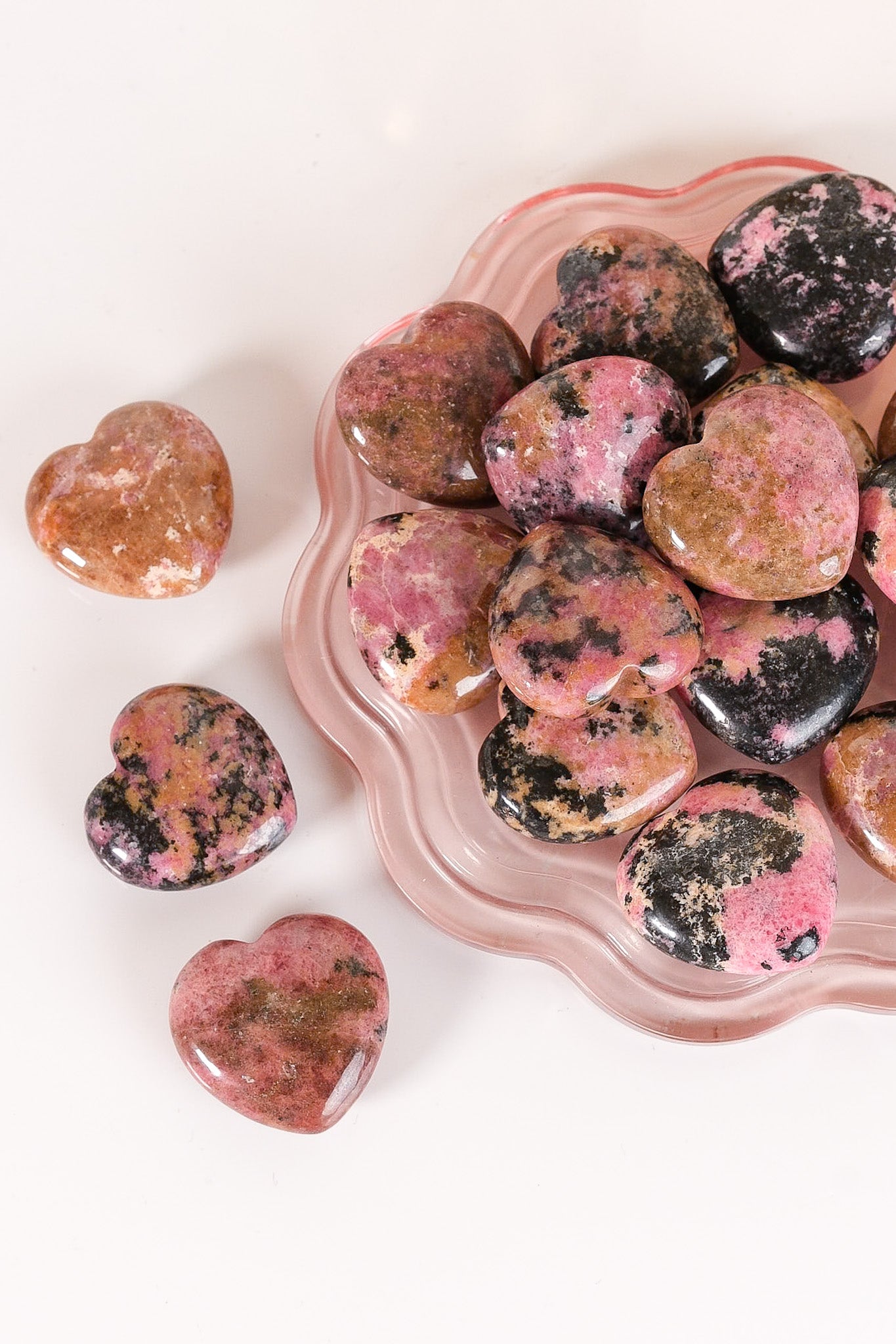 Rhodonite Small Heart