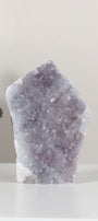 Pink Chalcedony Quartz Cutbase Cluster