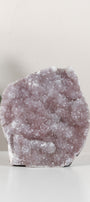 Pink Chalcedony Quartz Cutbase Cluster