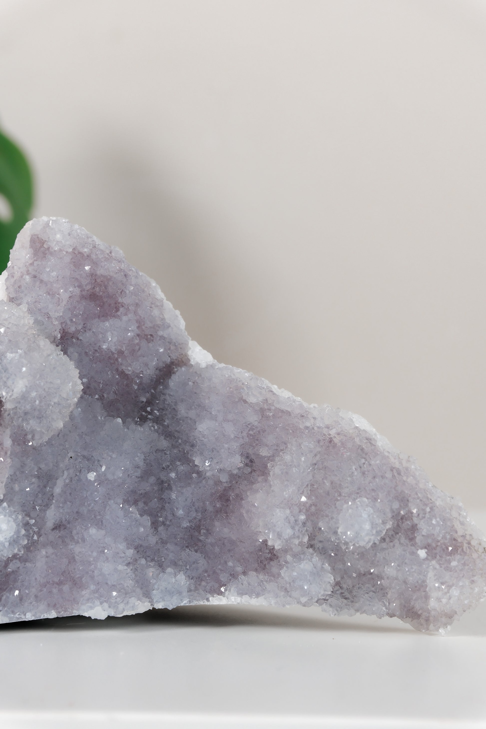 Pink Chalcedony Quartz Cutbase Cluster