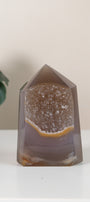 Druzy Agate Tower