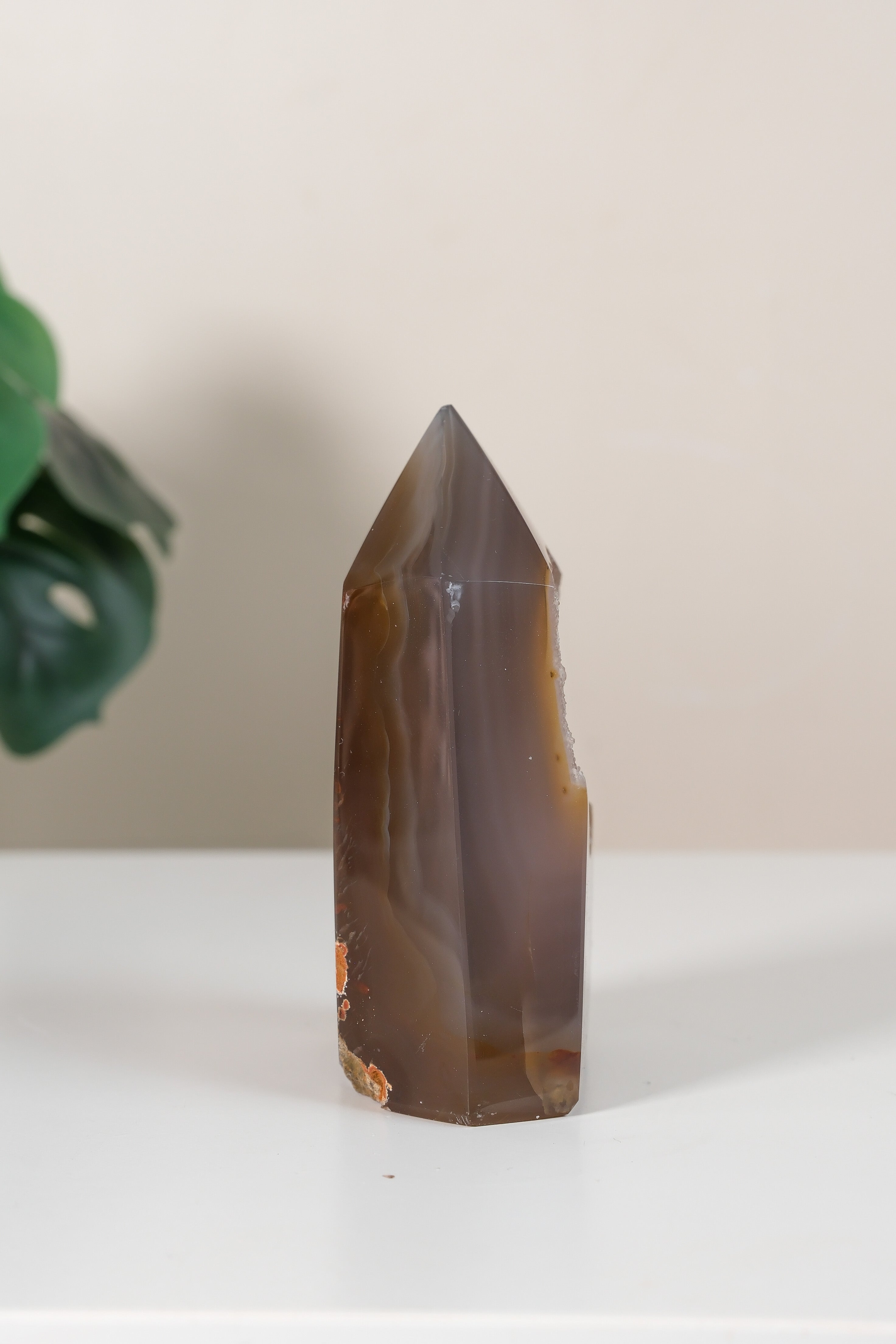 Druzy Agate Tower
