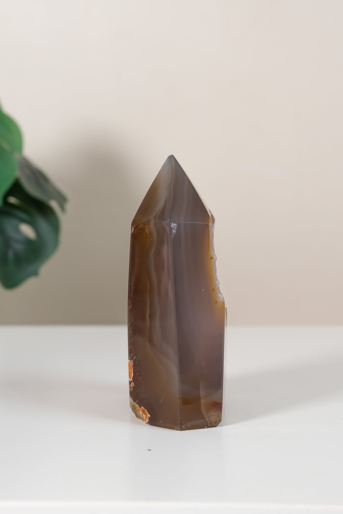 Druzy Agate Tower