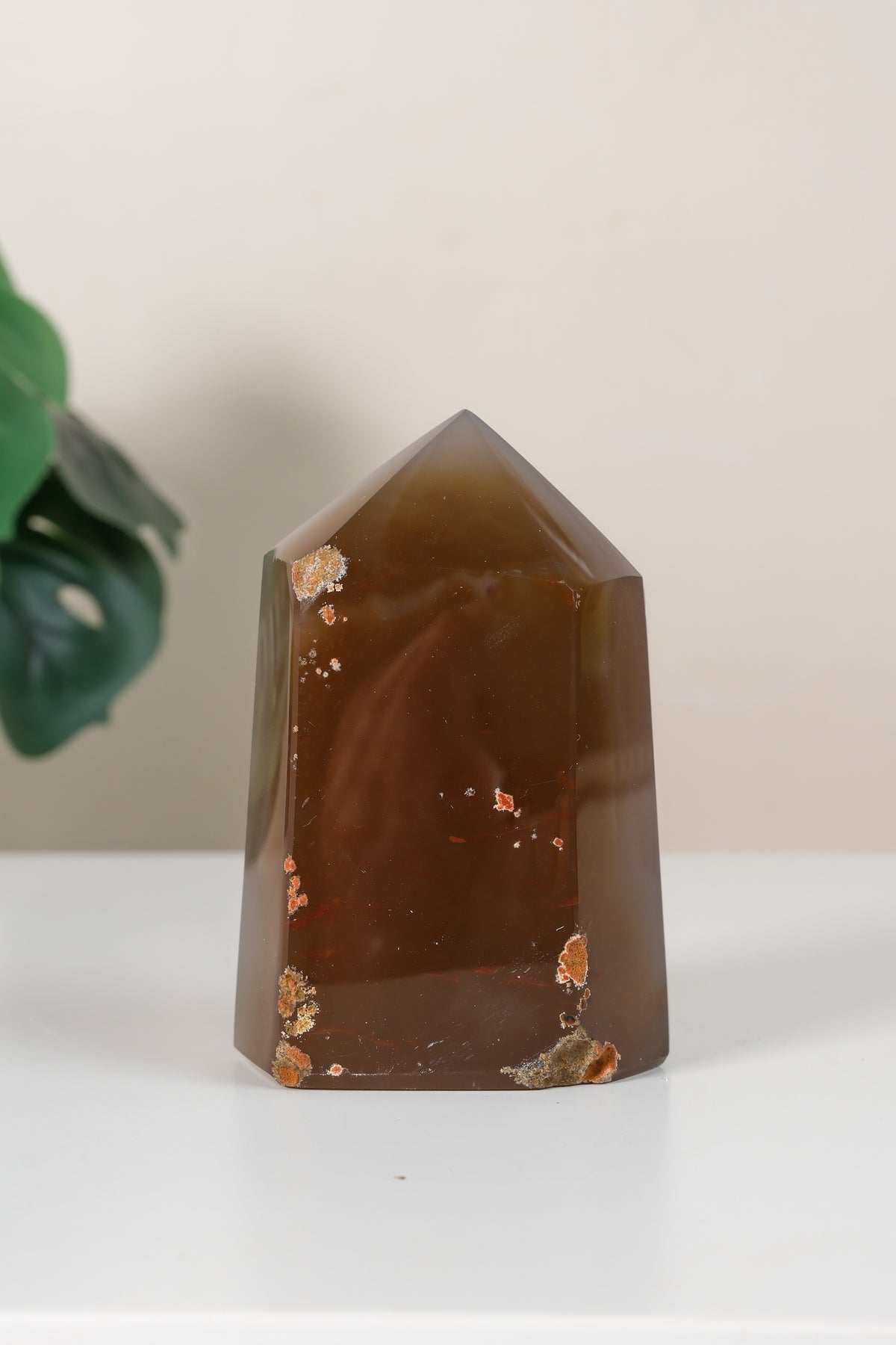 Druzy Agate Tower