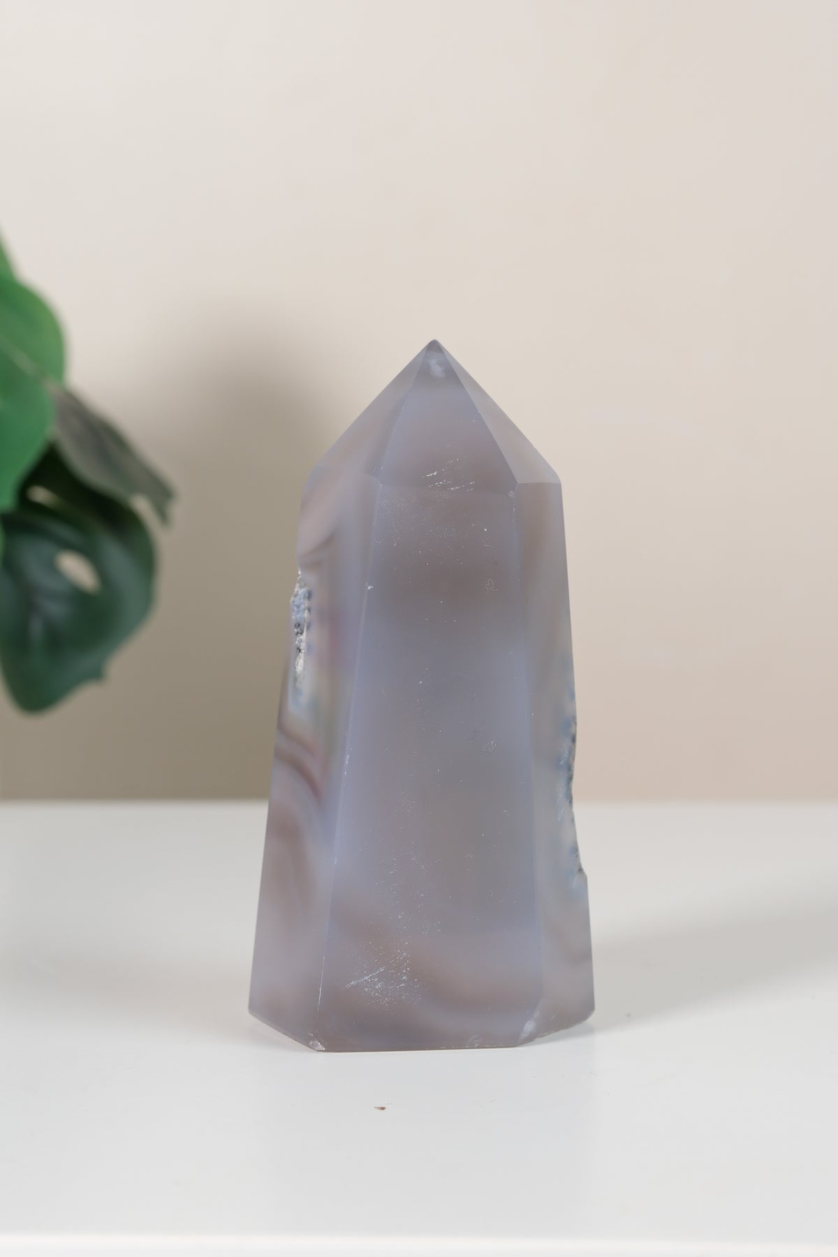 Druzy Agate Tower