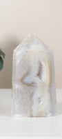 Druzy Agate Tower