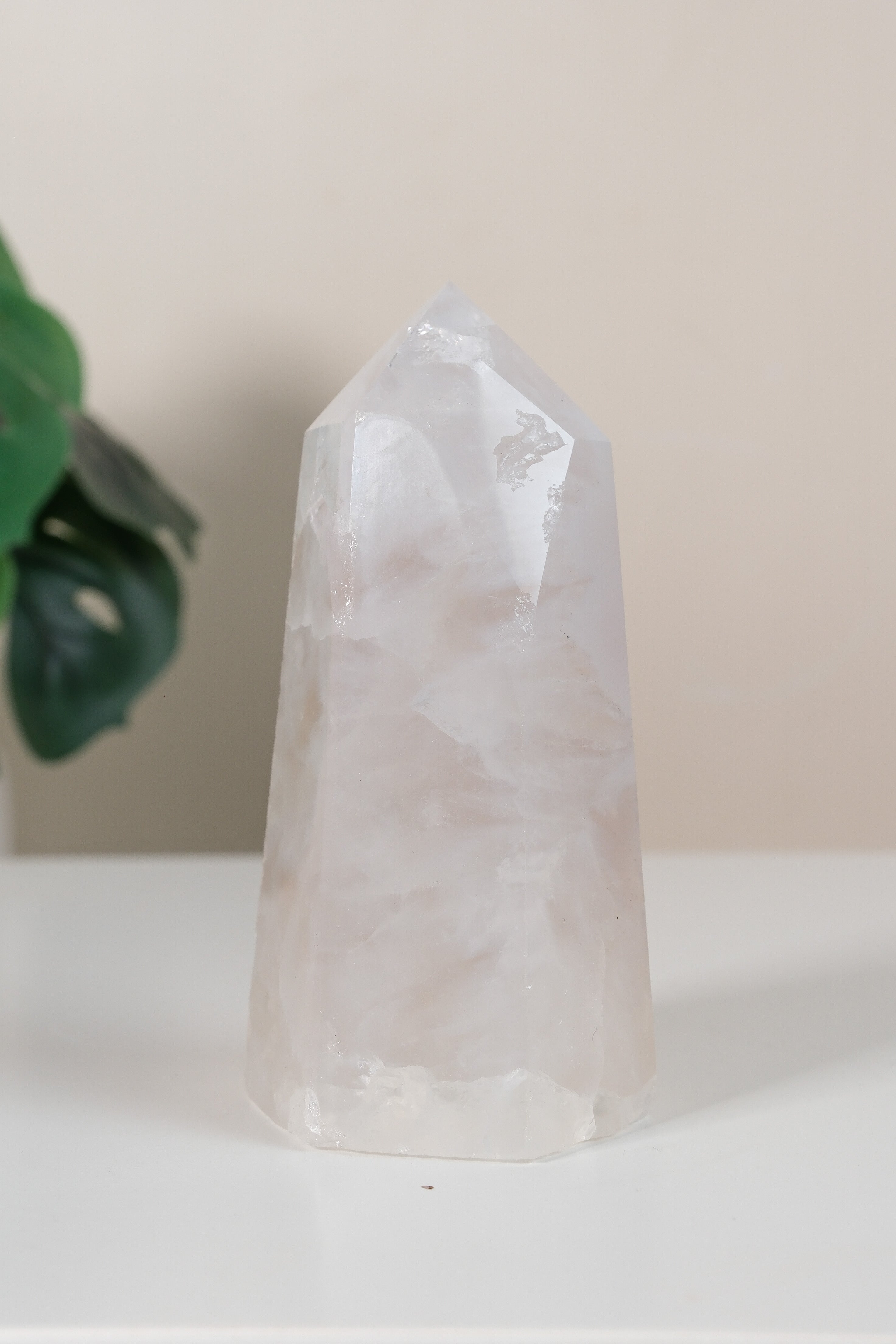 Druzy Agate Tower