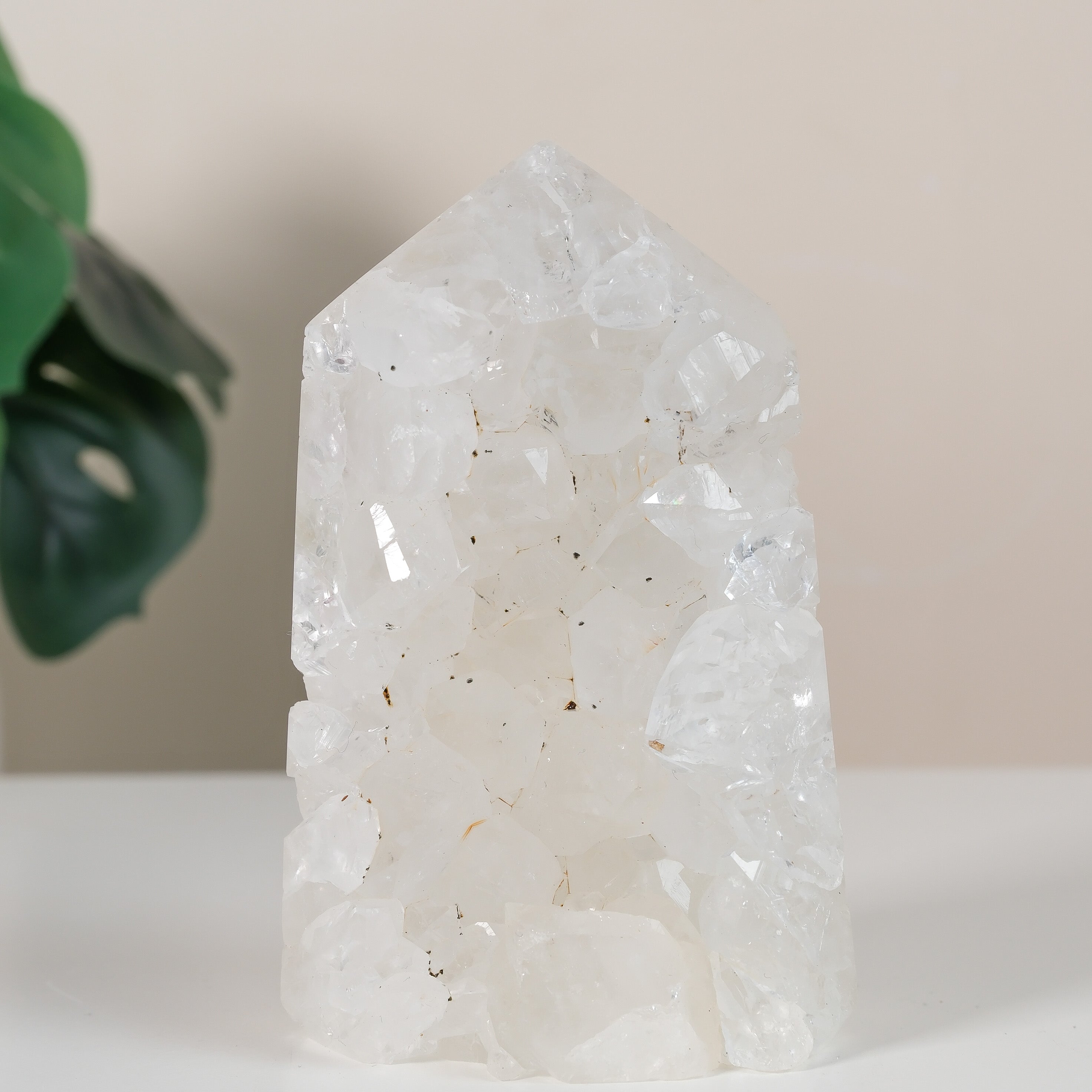 Druzy Agate Tower