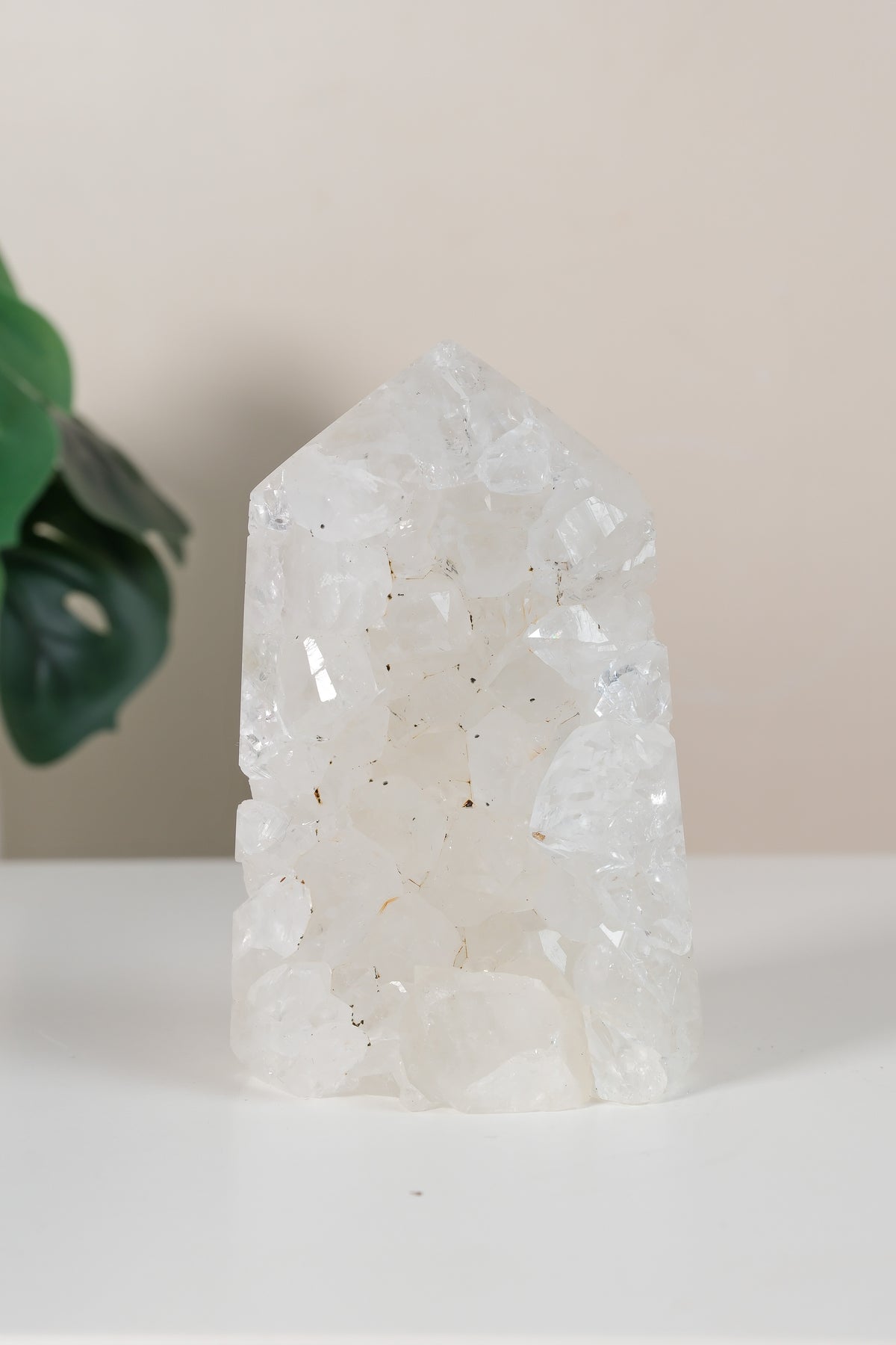 Druzy Agate Tower