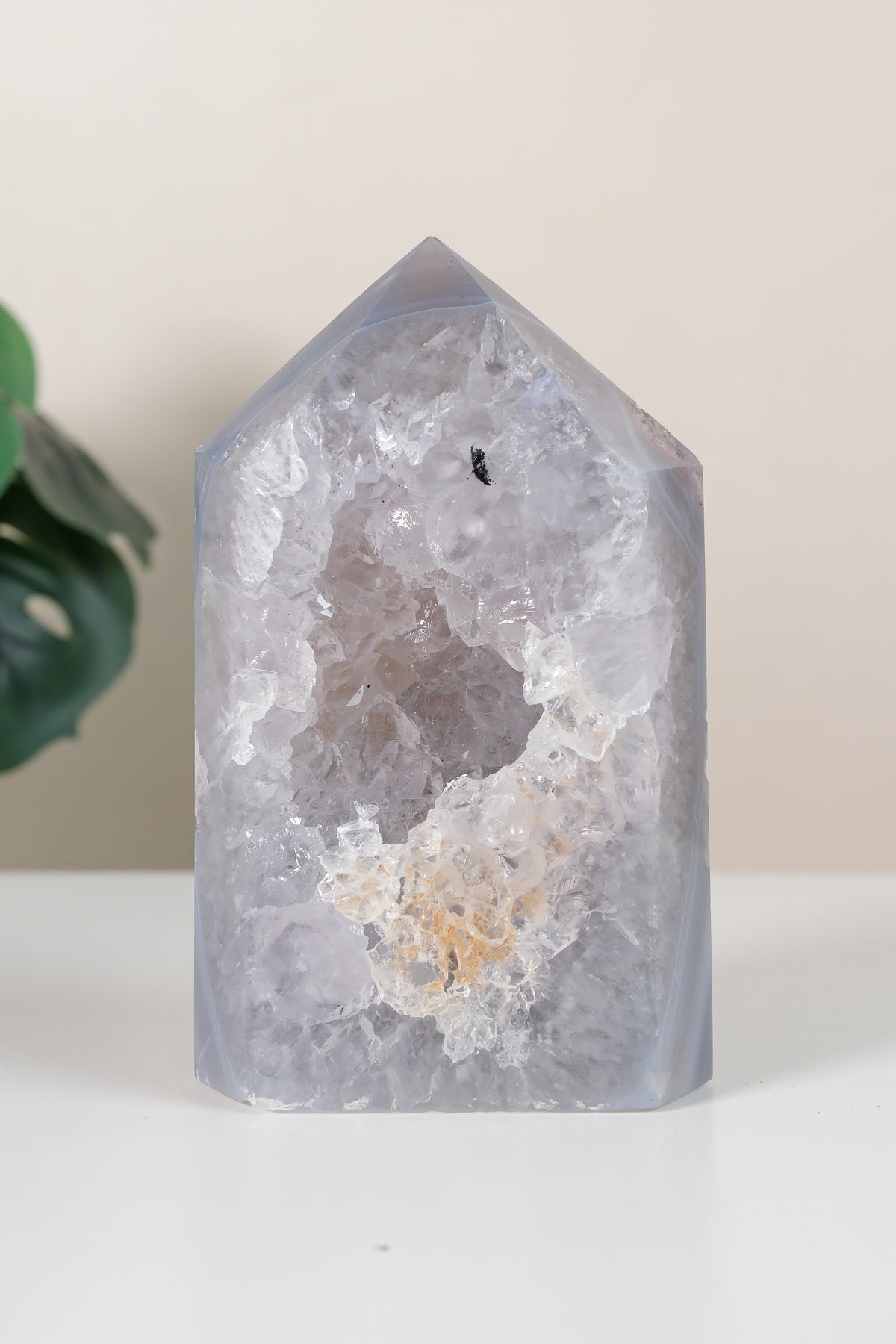 Druzy Agate Tower