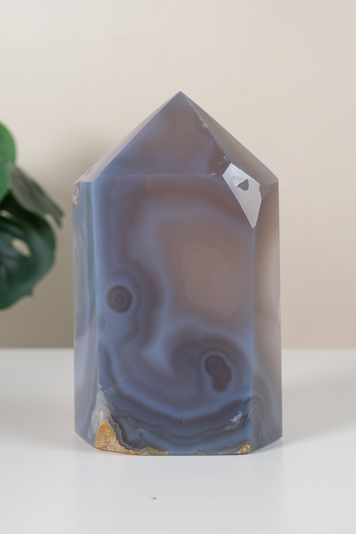 Druzy Agate Tower