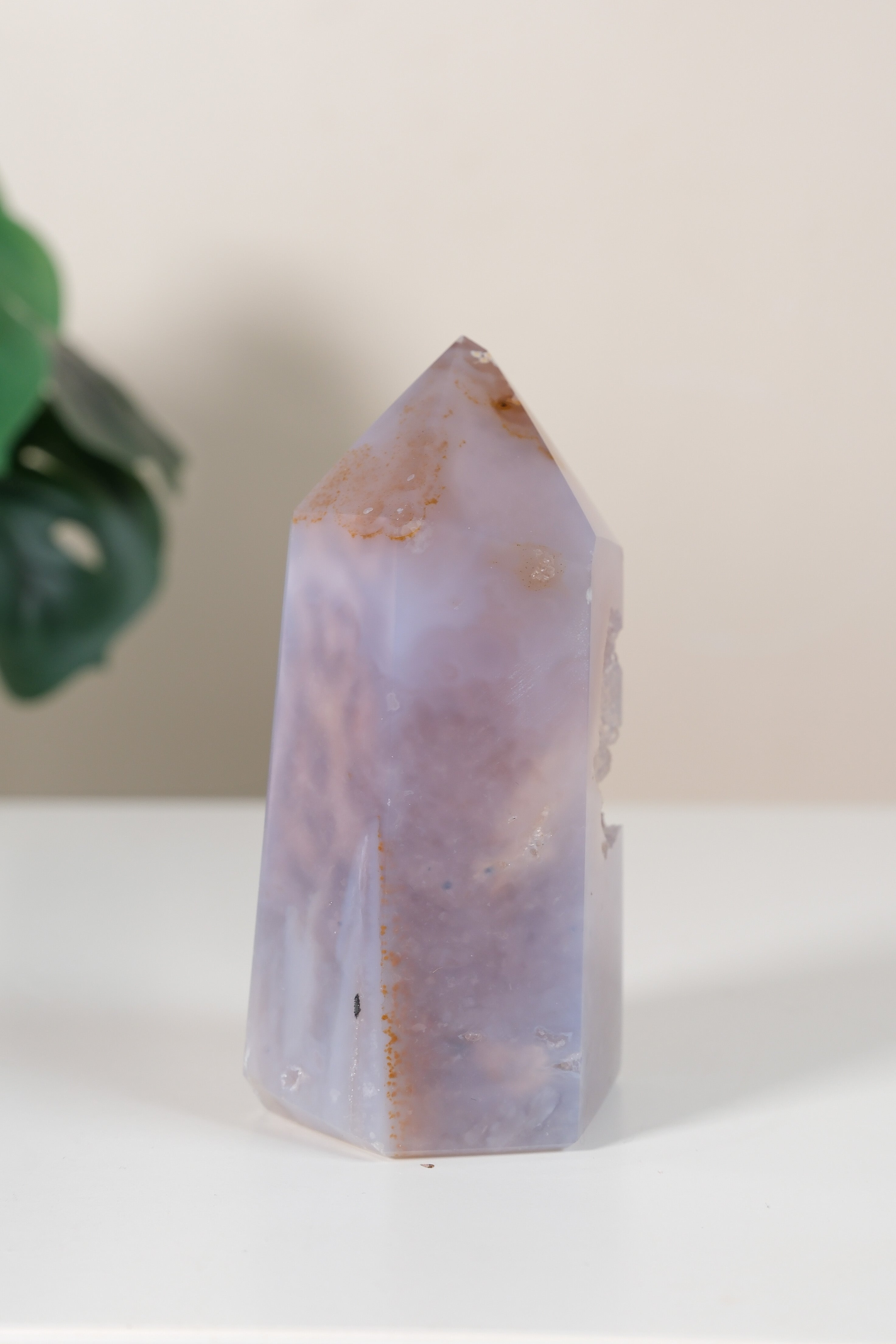 Druzy Agate Tower