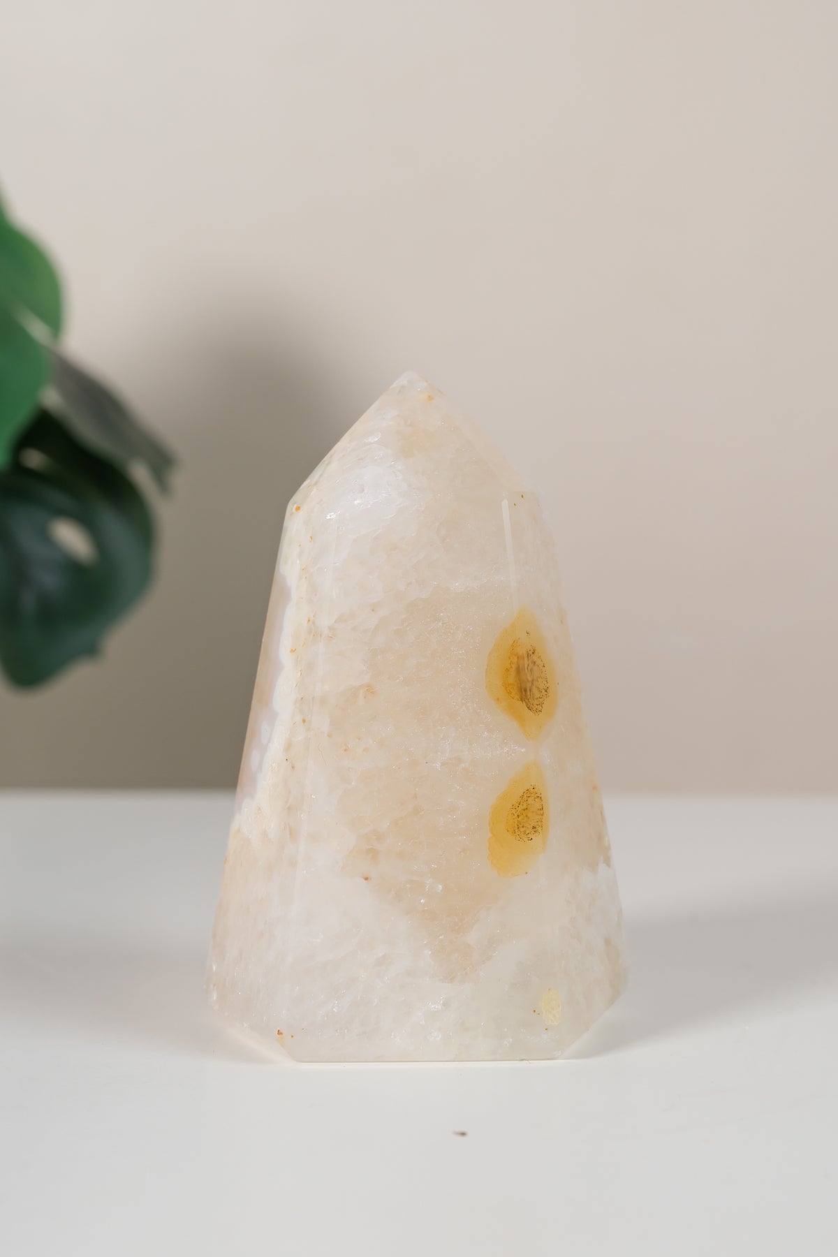 Druzy Agate Tower