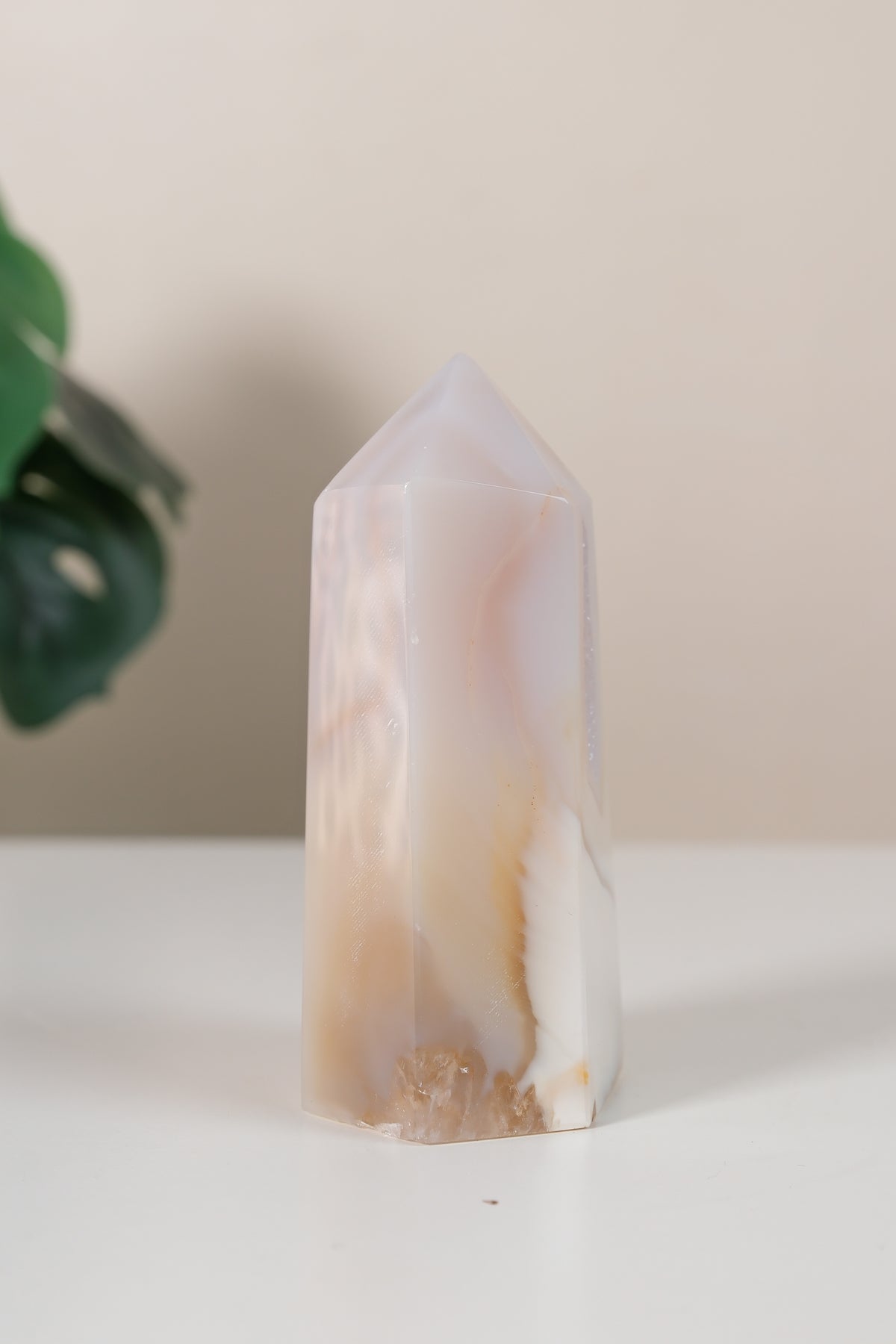 Druzy Agate Tower